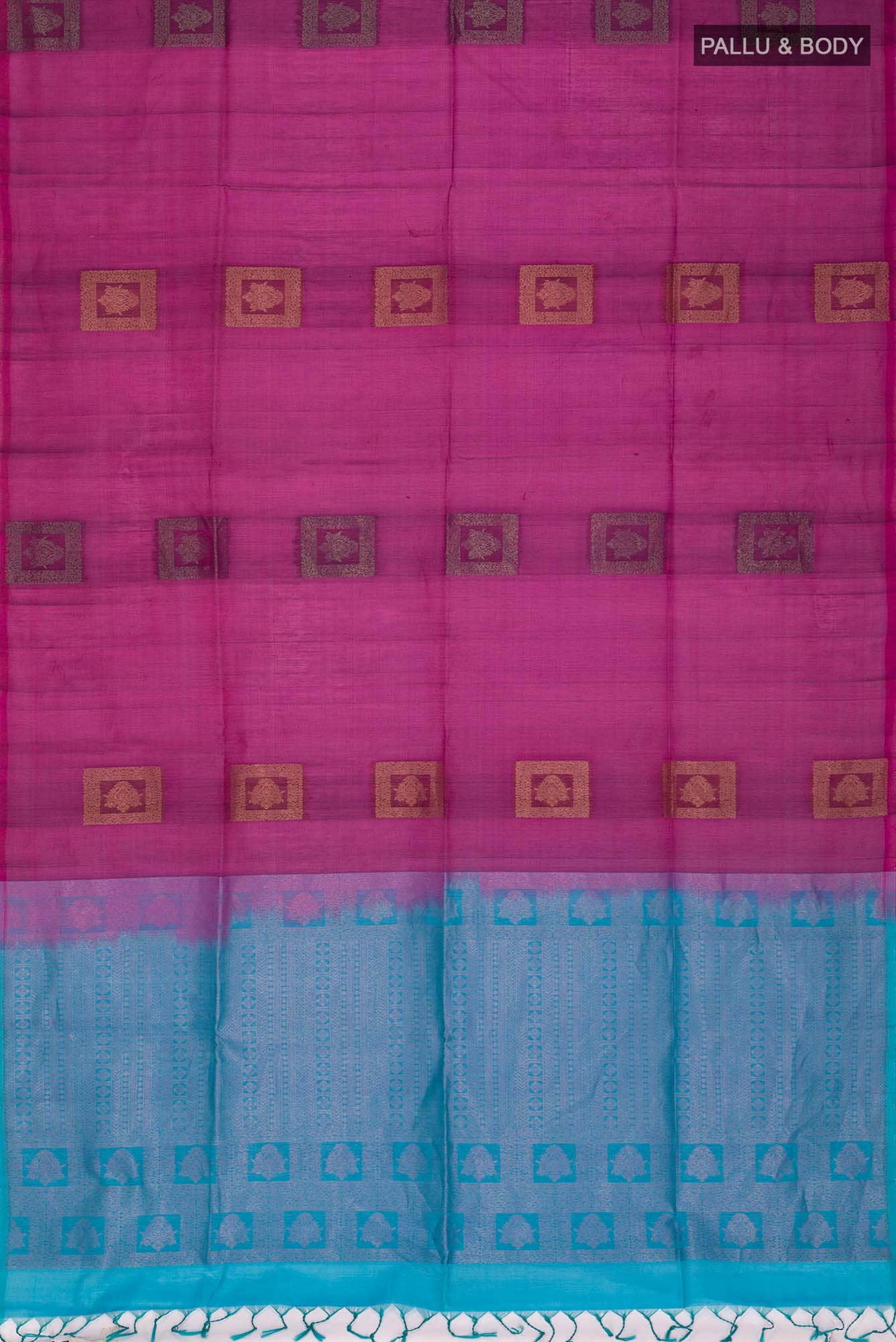 Purple Silk Cotton Saree