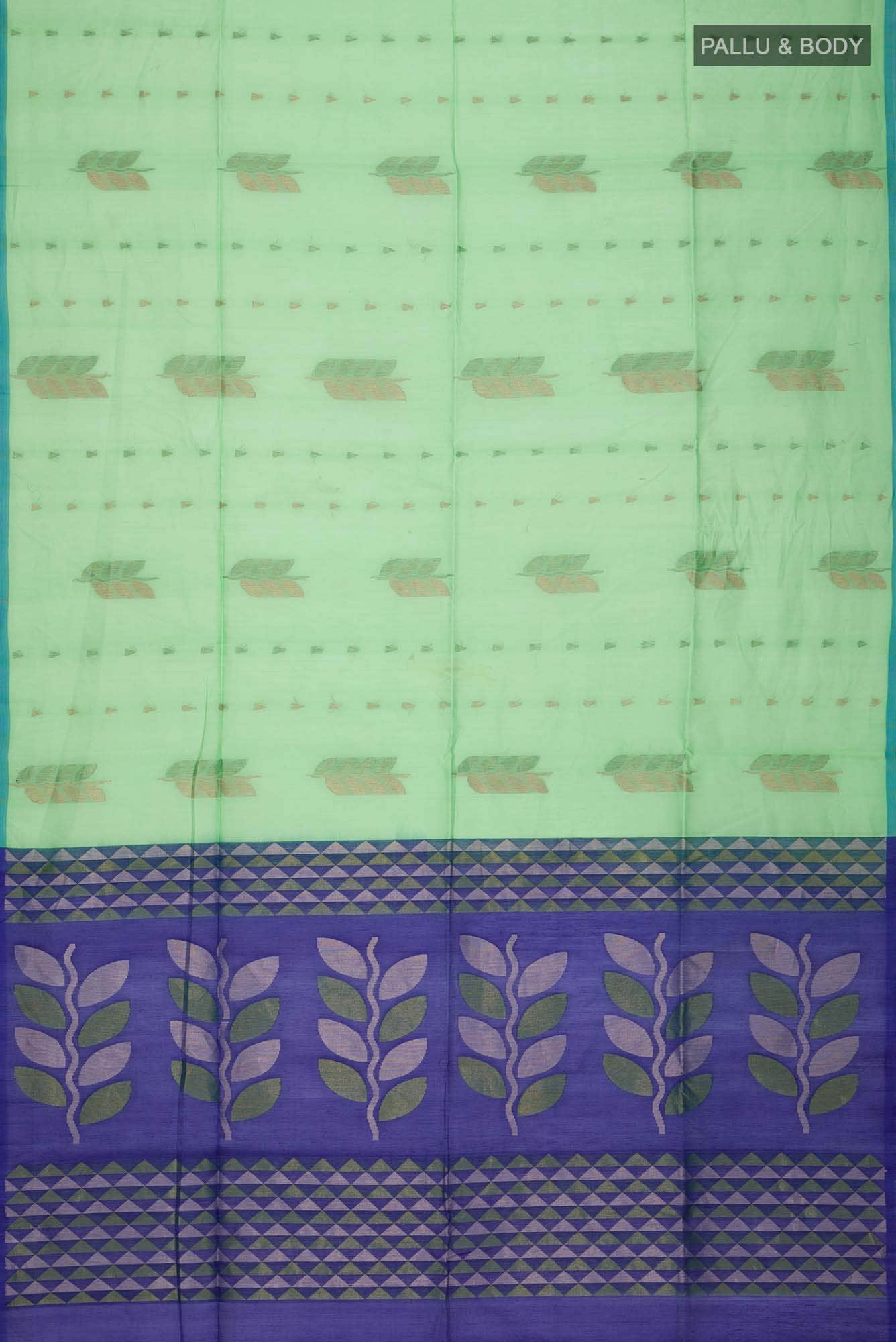 Green Silk Cotton Saree
