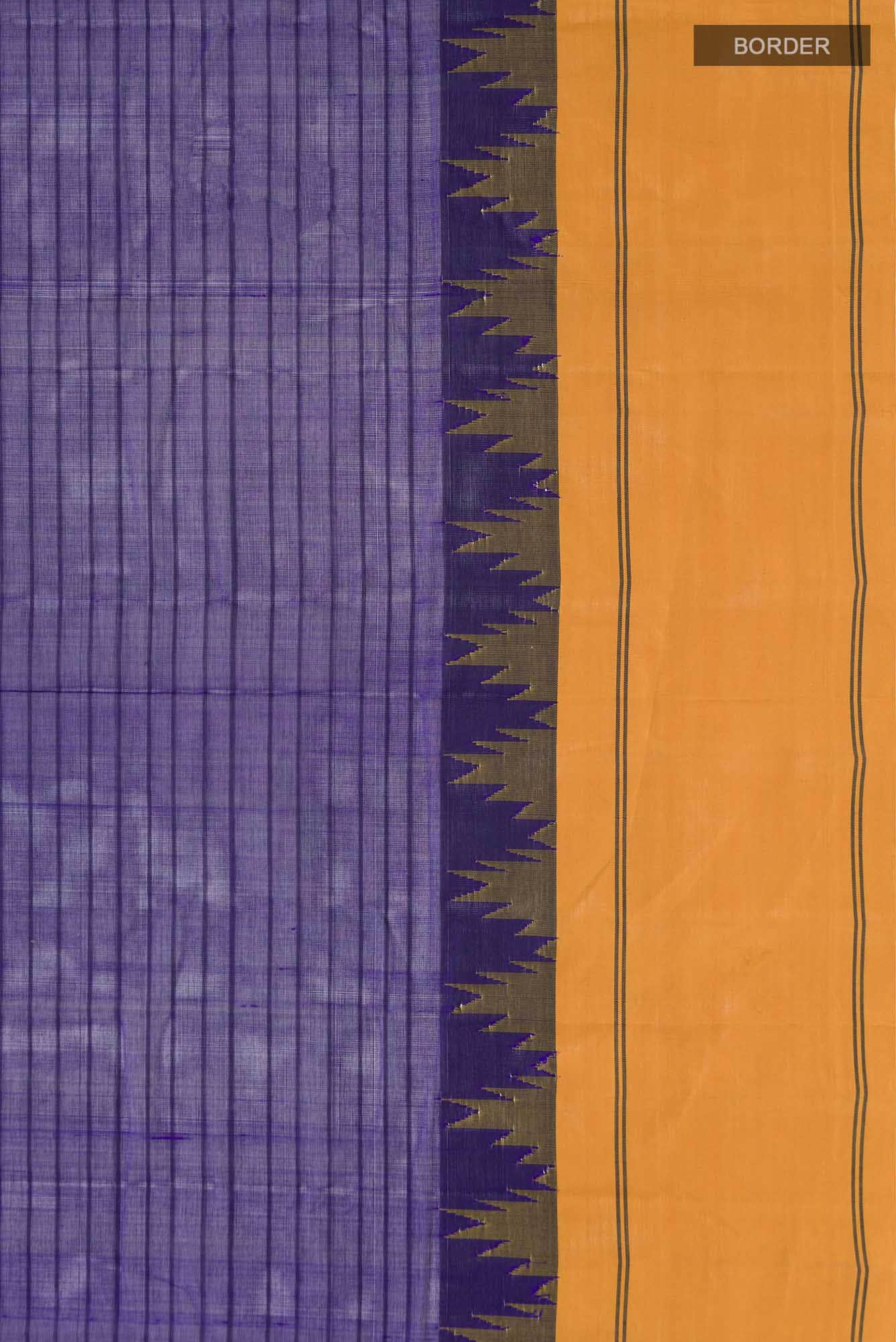 Blue Kanchi Cotton Saree
