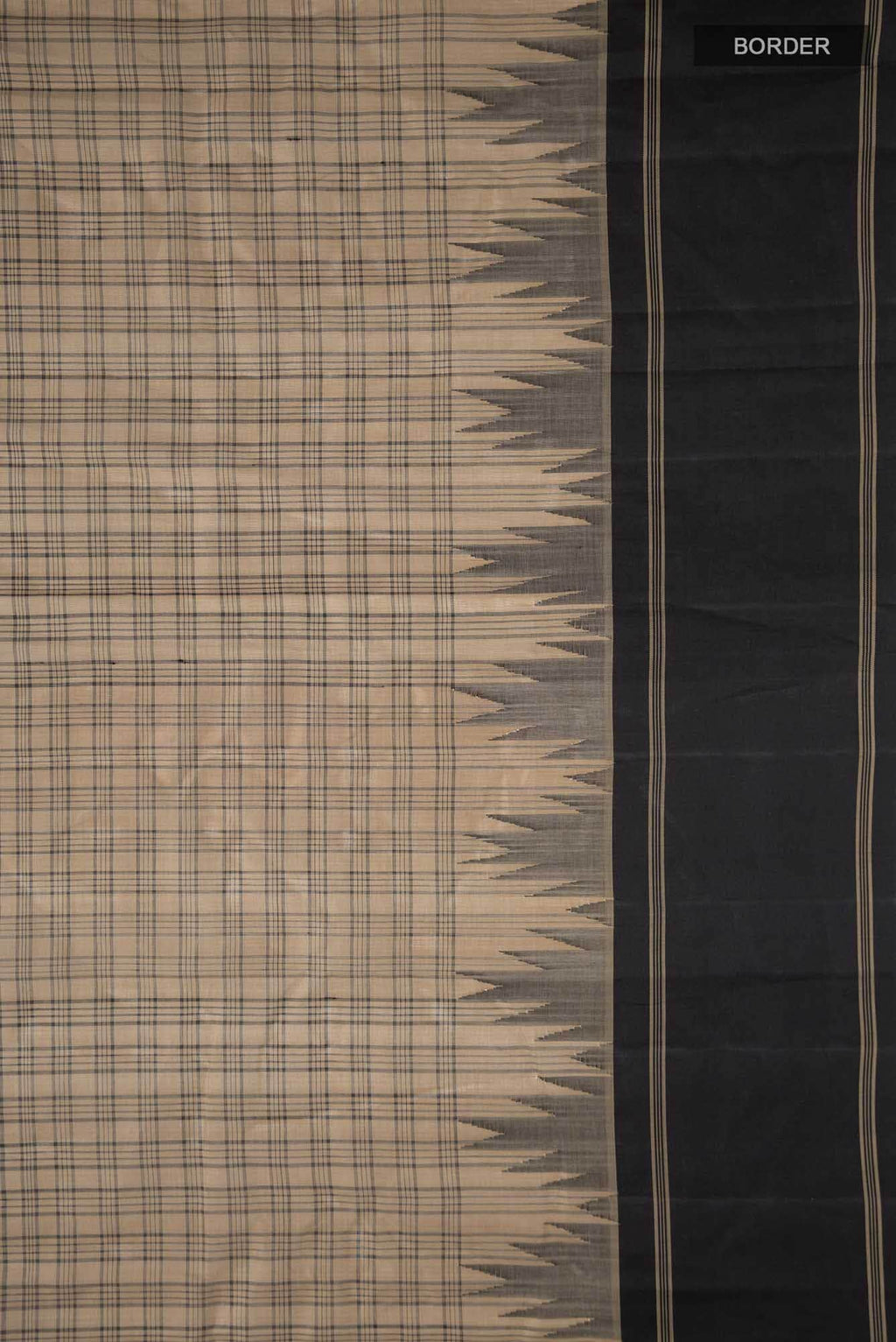 Beige Kanchi Cotton Saree