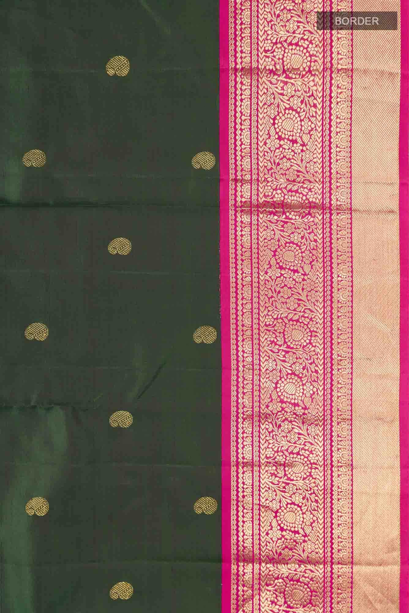Green Kanchipuram Silk Saree
