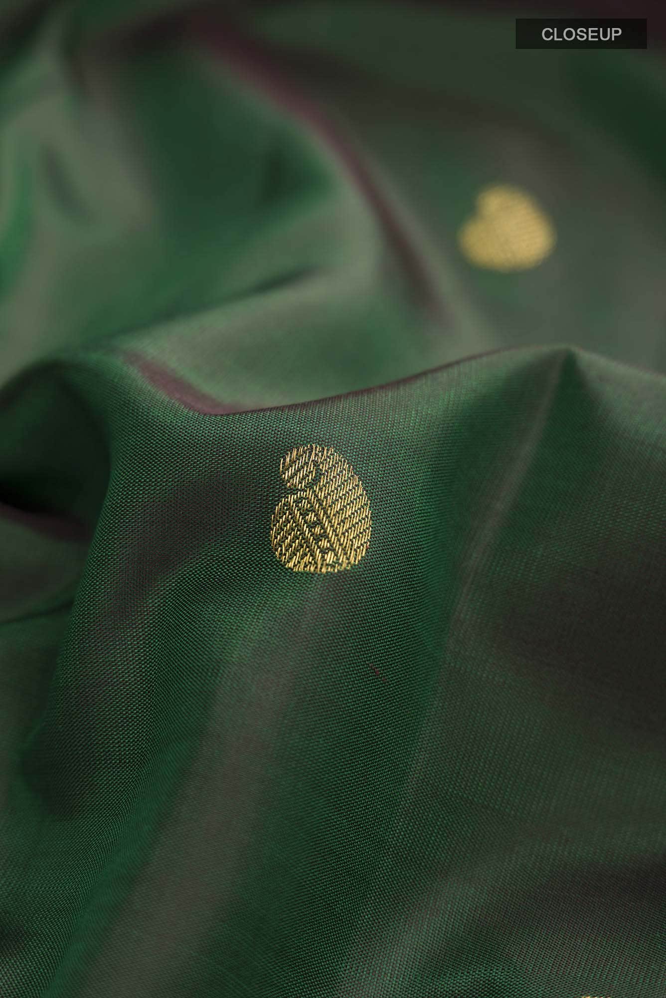 Green Kanchipuram Silk Saree