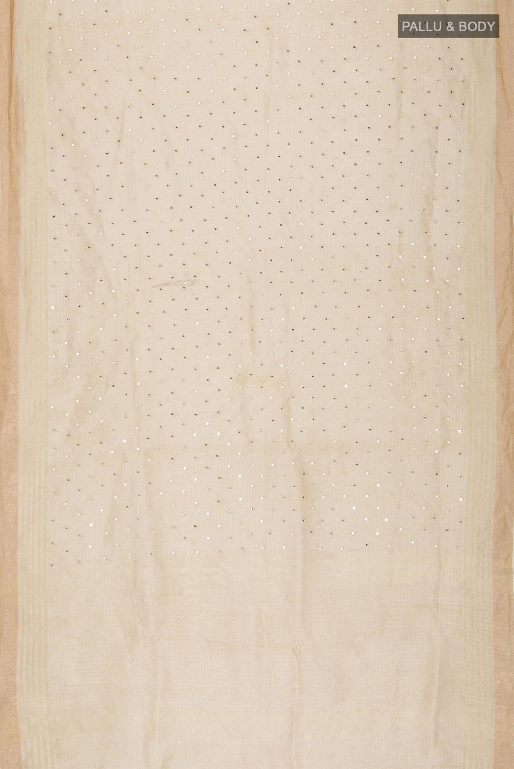 Beige Linen Saree