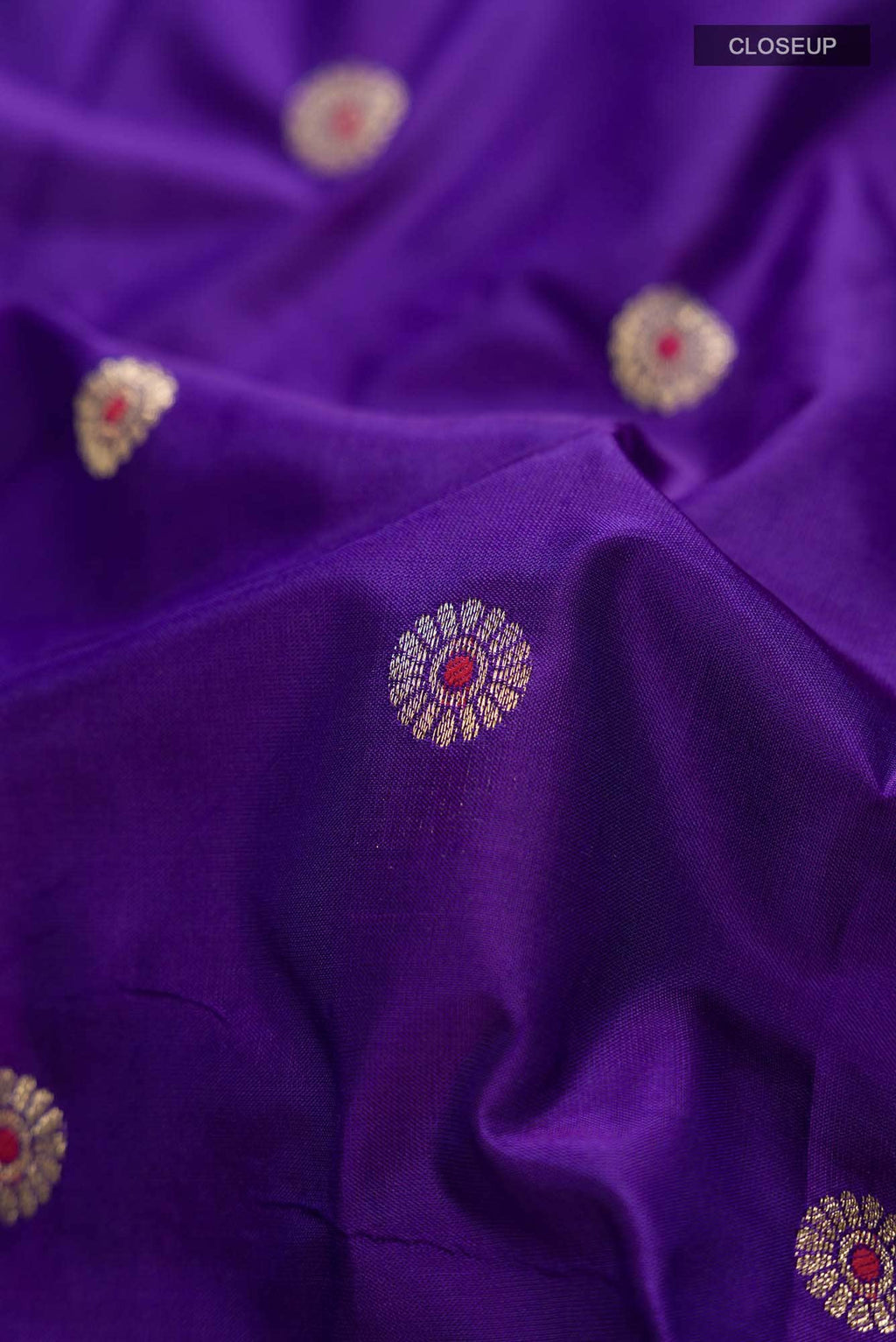 Blue Blended Bangalore Silk Saree