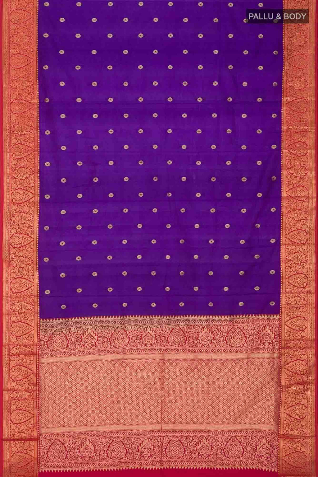 Blue Blended Bangalore Silk Saree