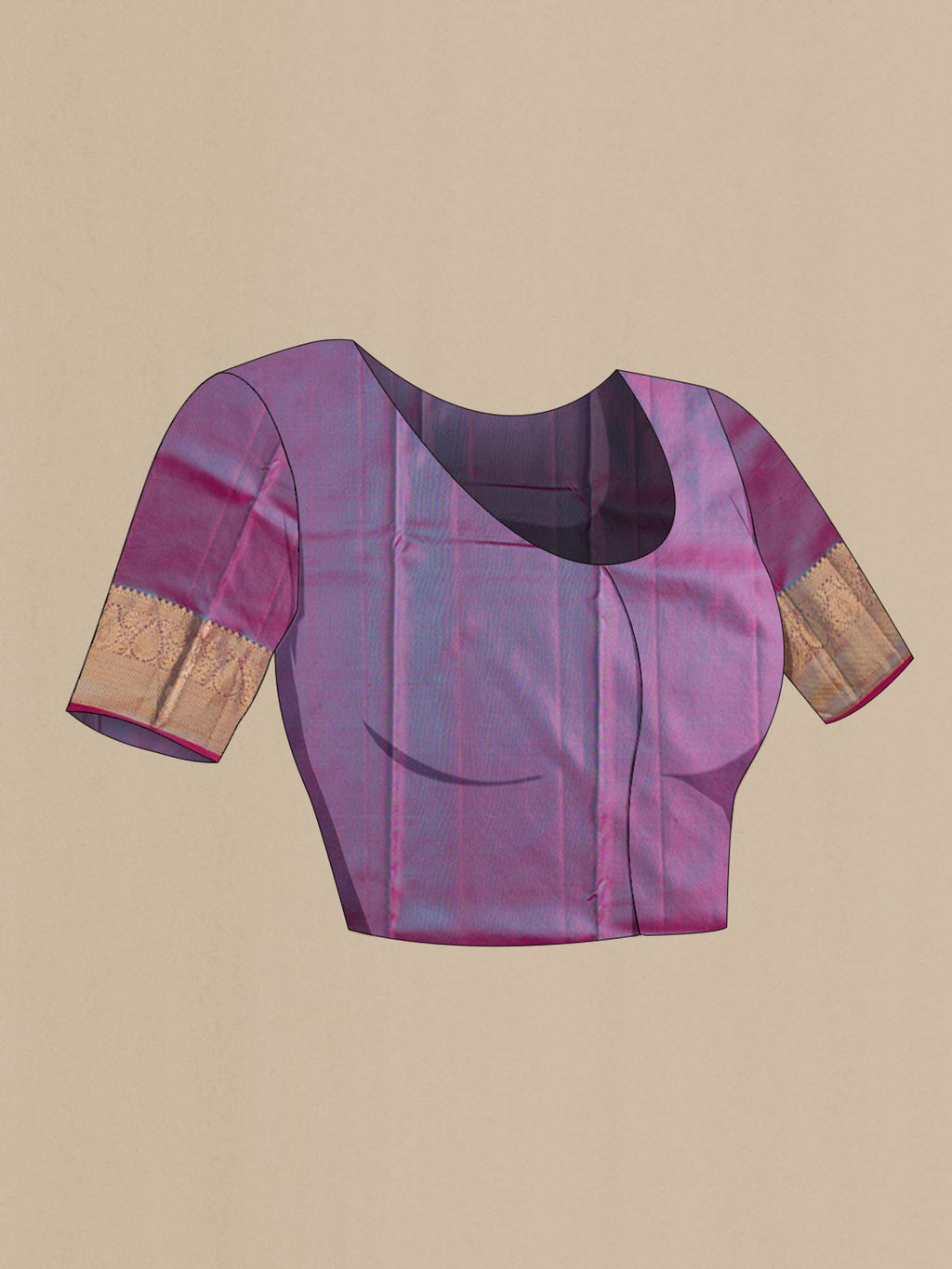 Blue Kanchipuram Silk Saree