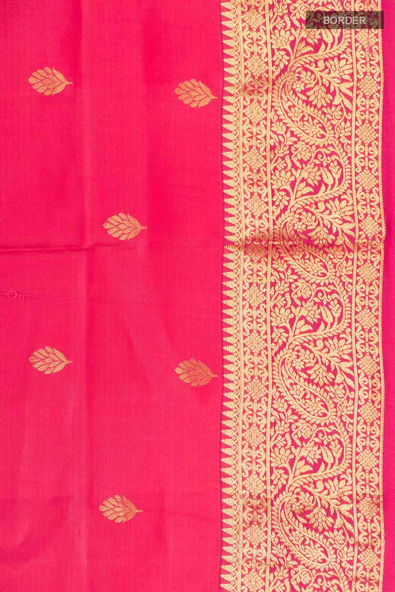 Pink Soft Silk Saree