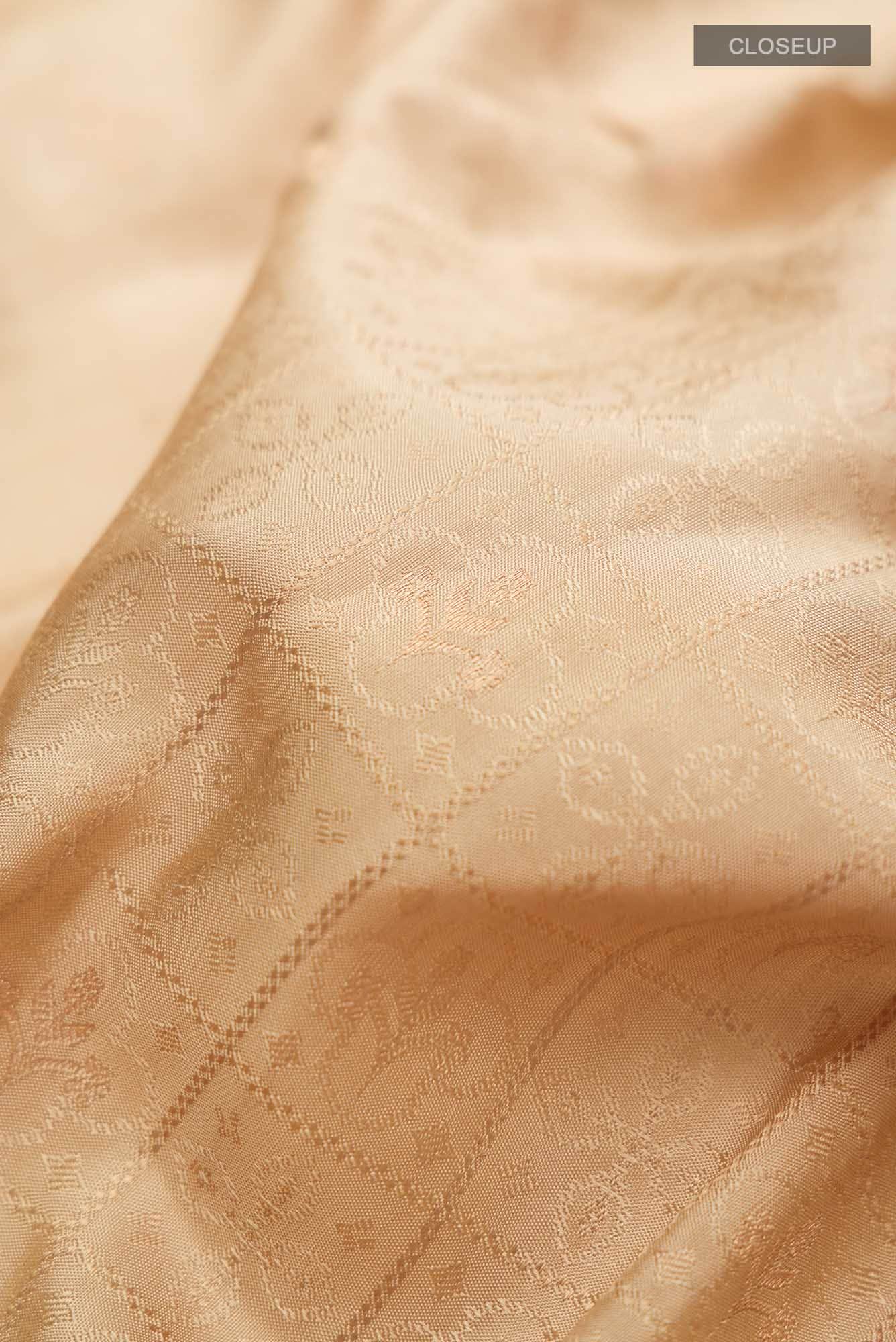 Beige Soft Silk Saree