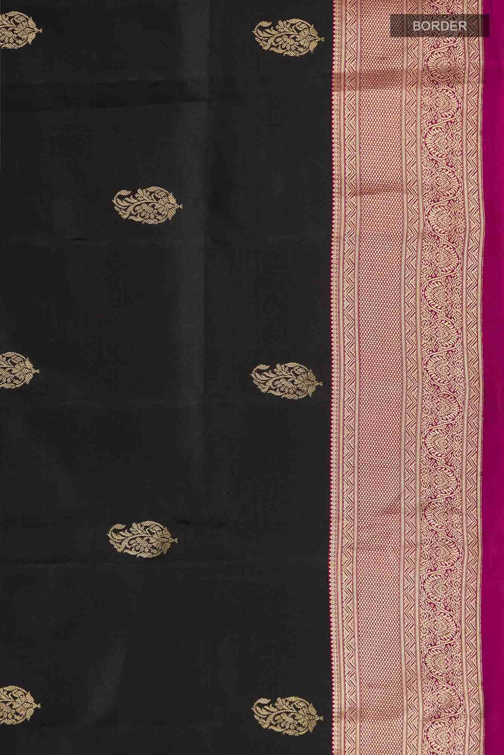 Black Soft Silk Saree
