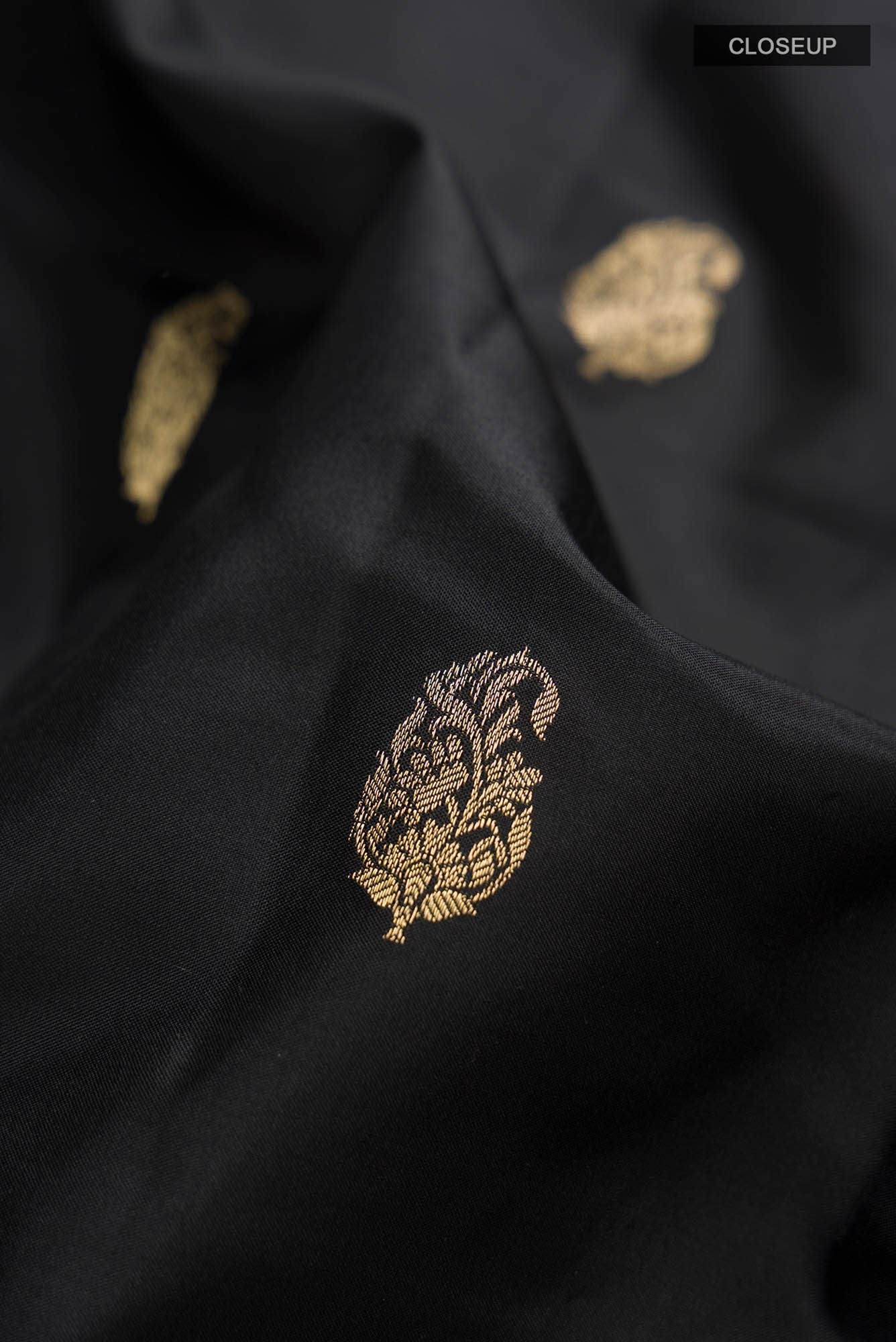 Black Soft Silk Saree