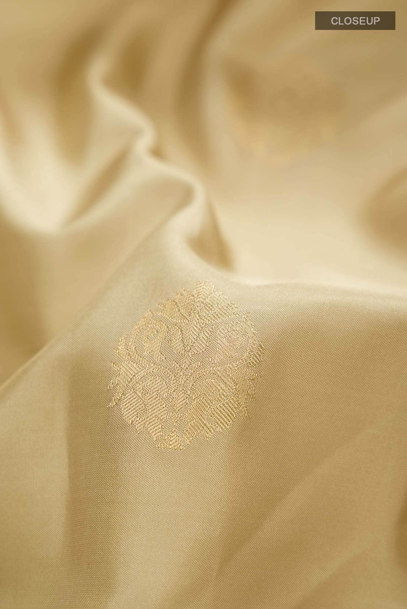 Beige Soft Silk Saree