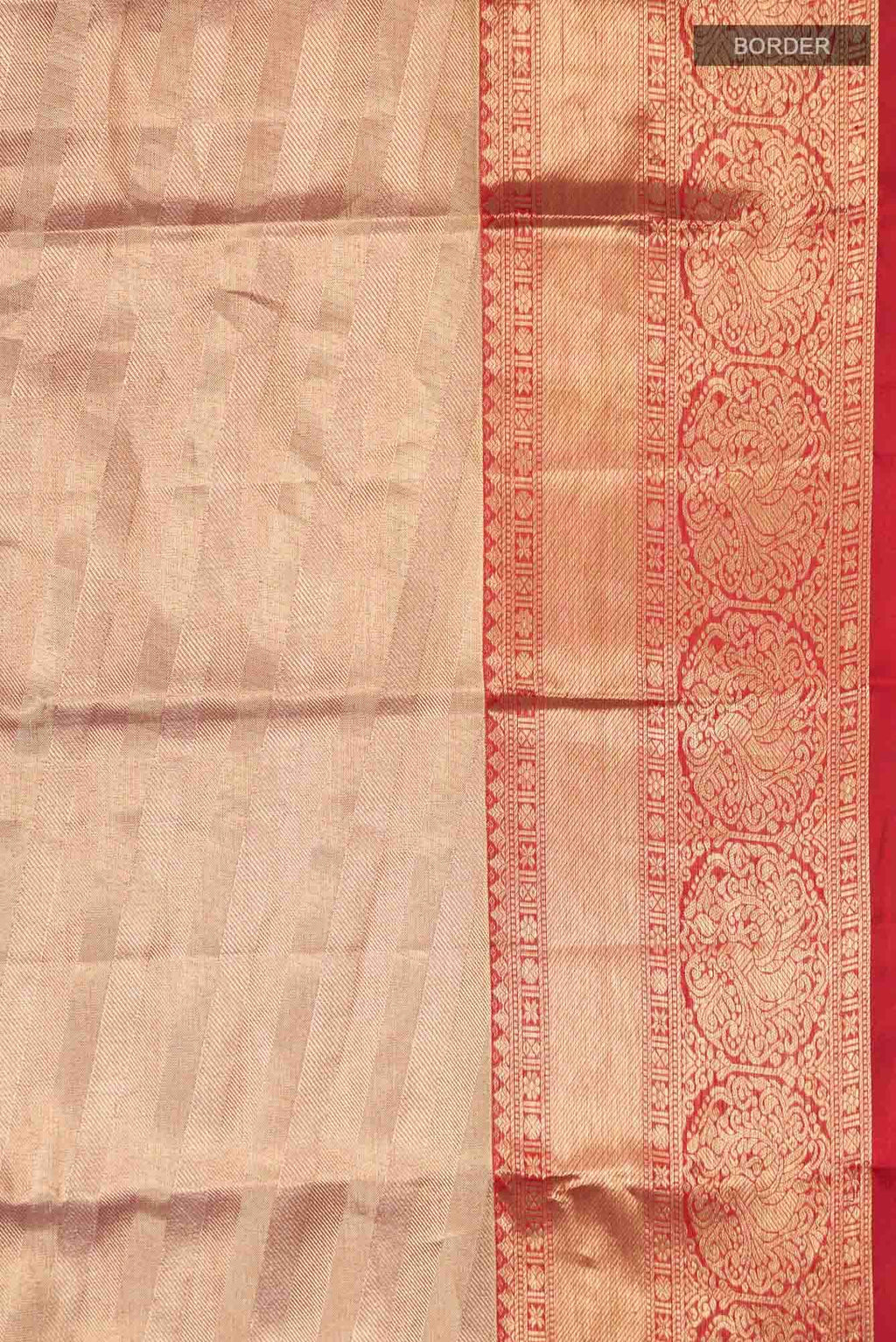 Gold Kanchipuram Tissue Silk Saree