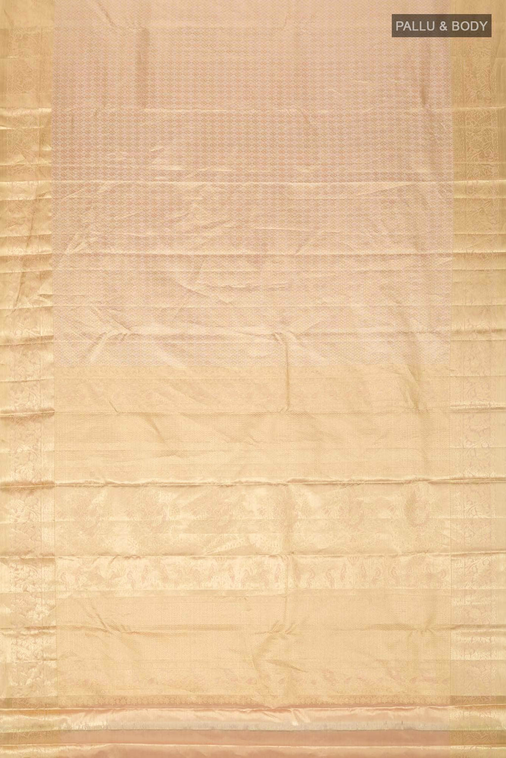 Gold Kanchipuram Tissue Silk Saree