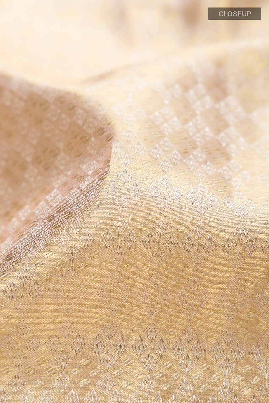 Gold Kanchipuram Silk Saree