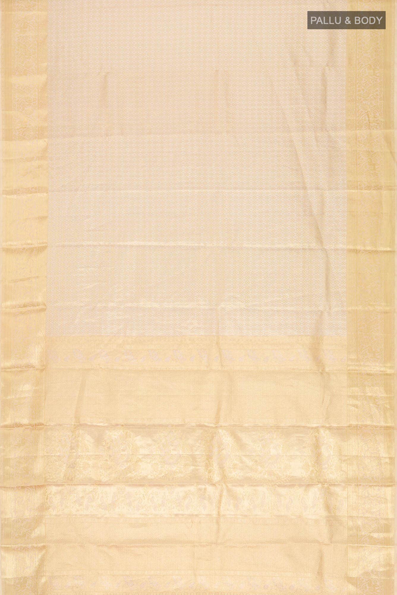 Gold Kanchipuram Silk Saree