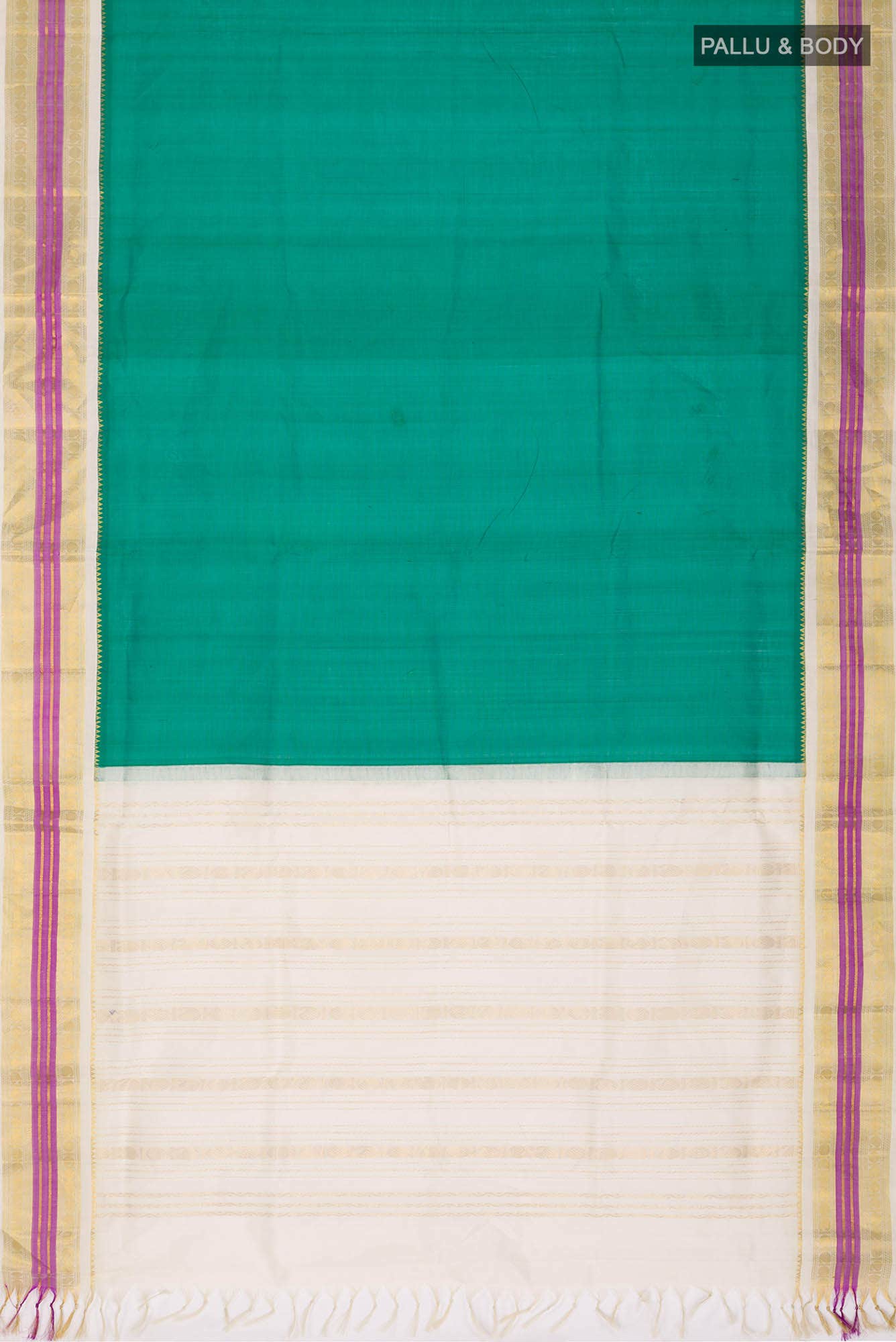 Green Silk Cotton Saree