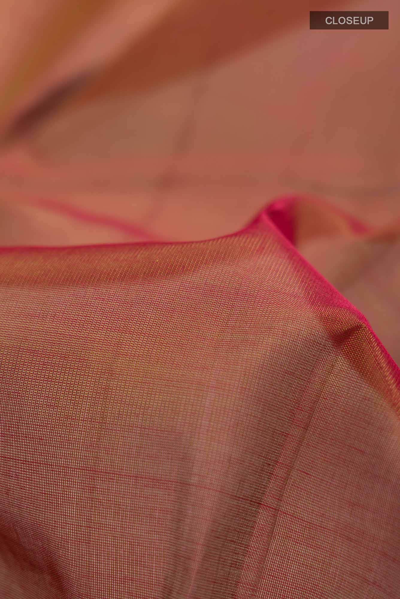 Brown Silk Cotton Saree
