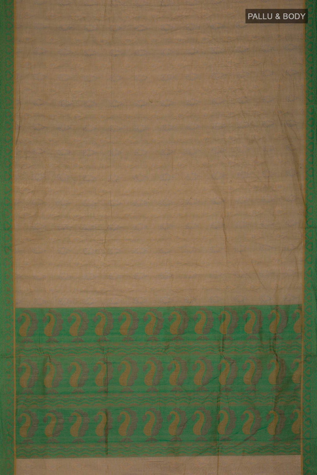 Green Coimbatore Cotton Saree