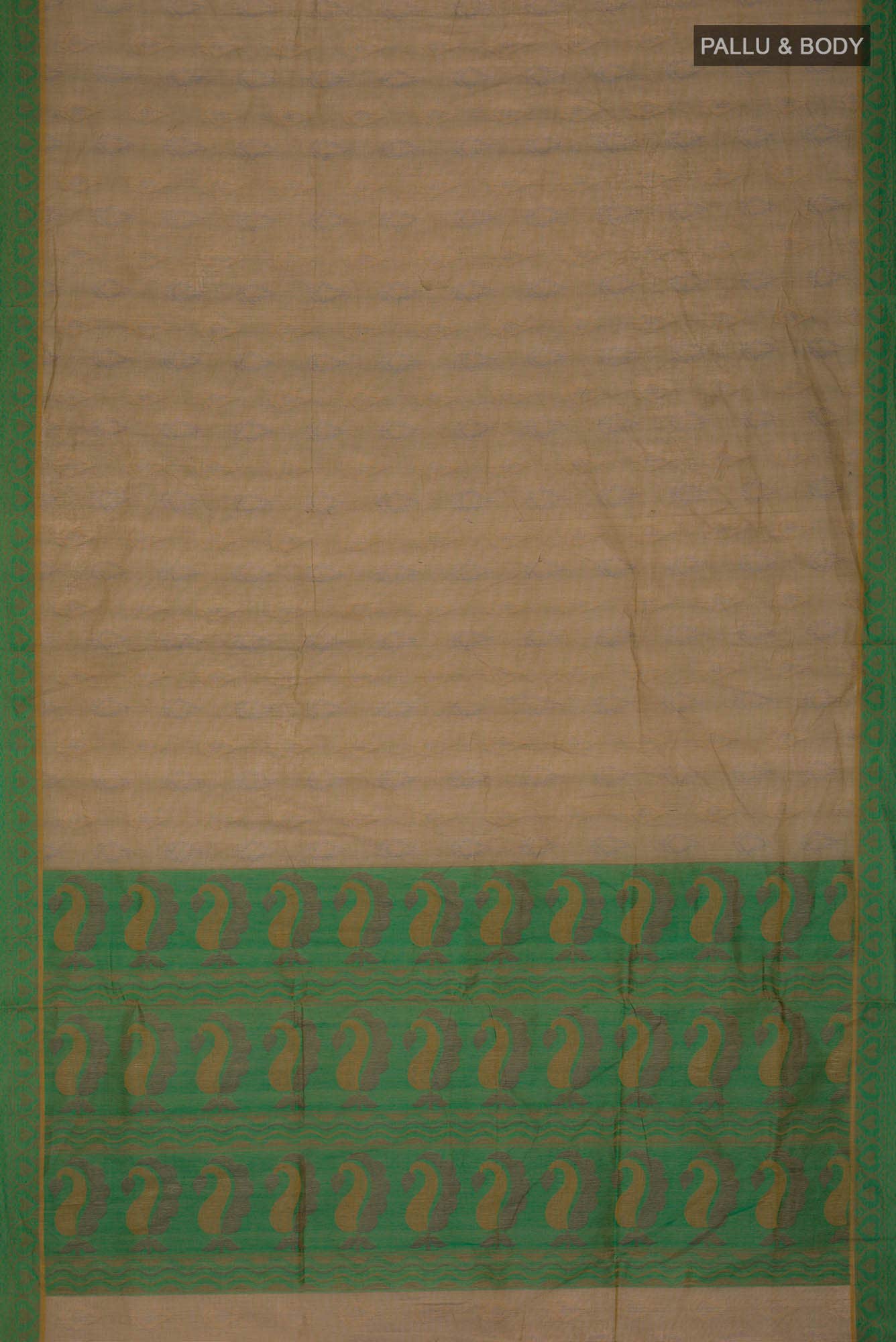 Green Coimbatore Cotton Saree