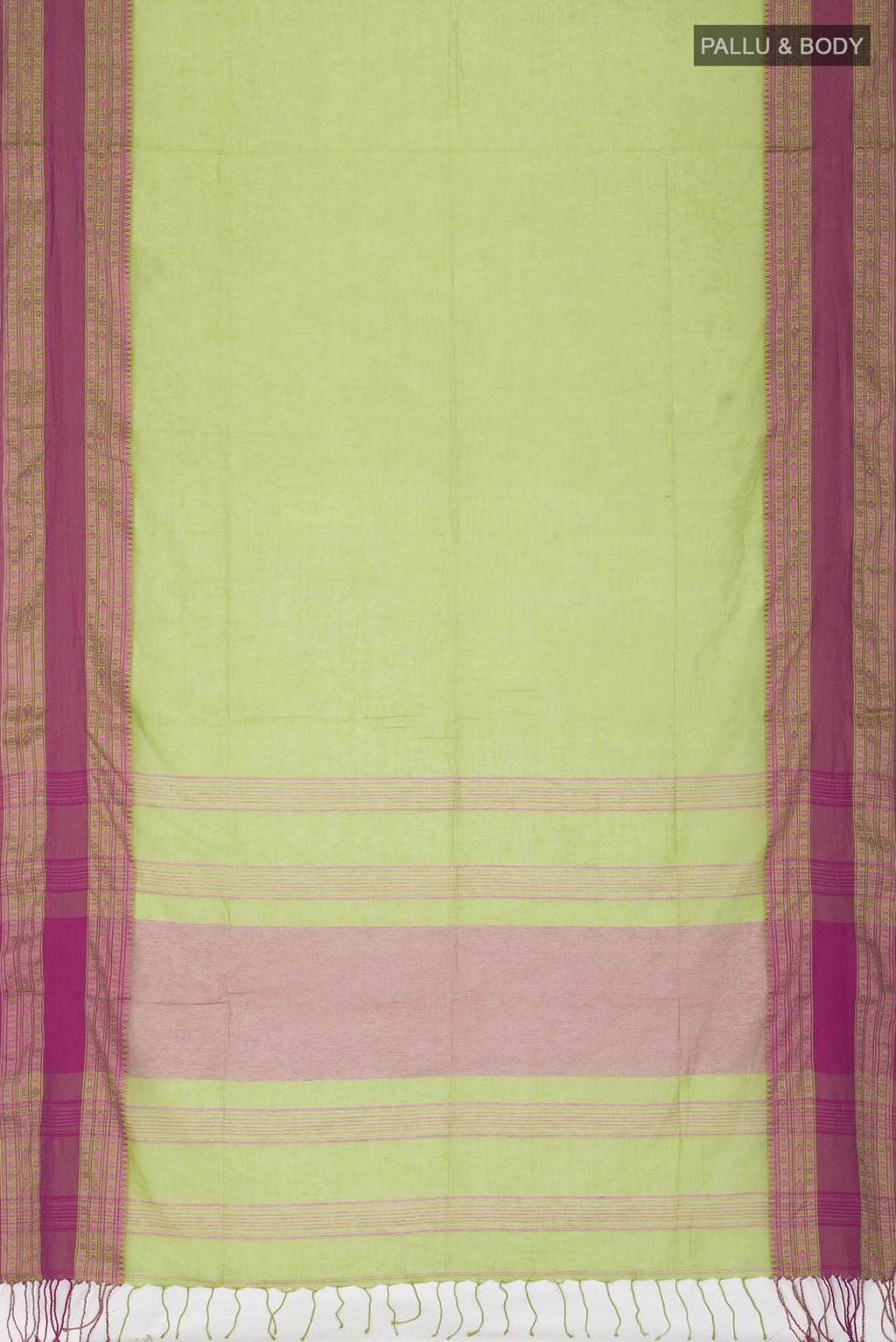 Green Bengal Cotton Saree