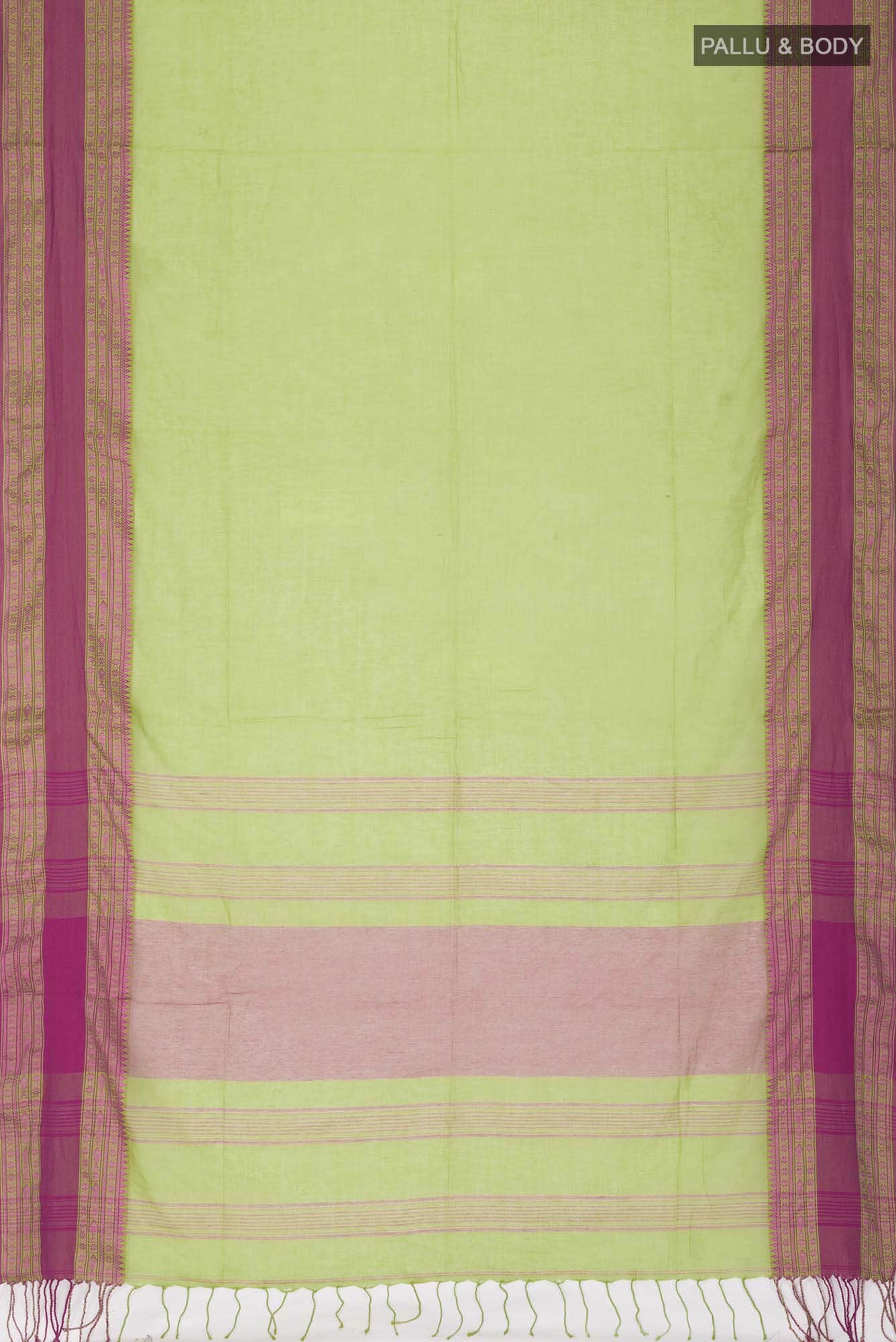 Green Bengal Cotton Saree