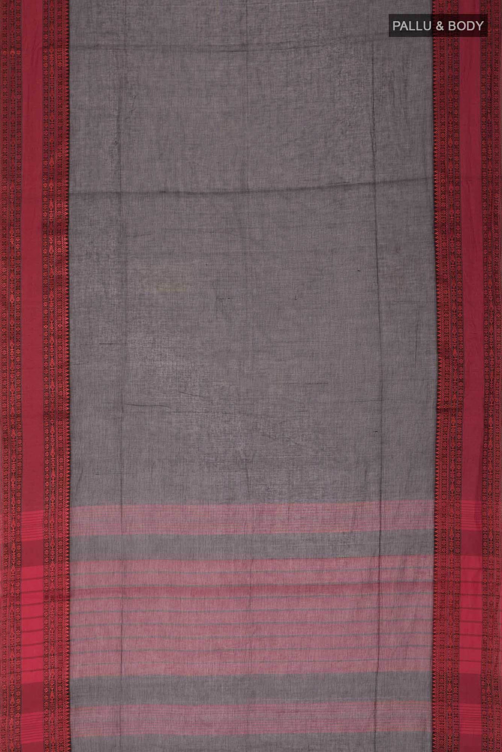 Black Bengal Cotton Saree