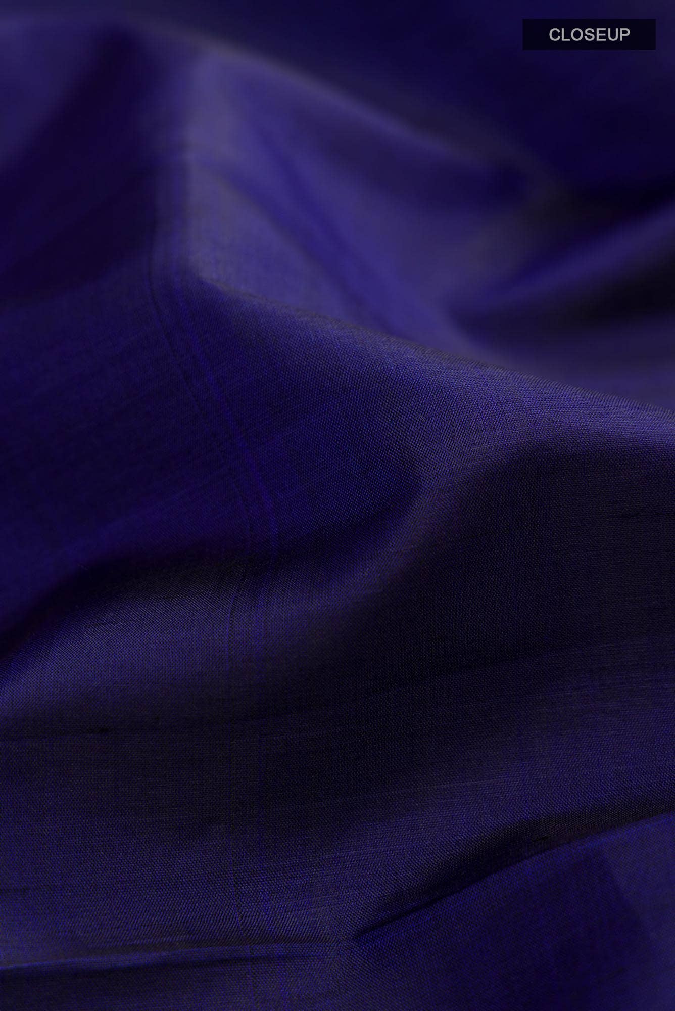 Blue Kanchipuram Silk Saree