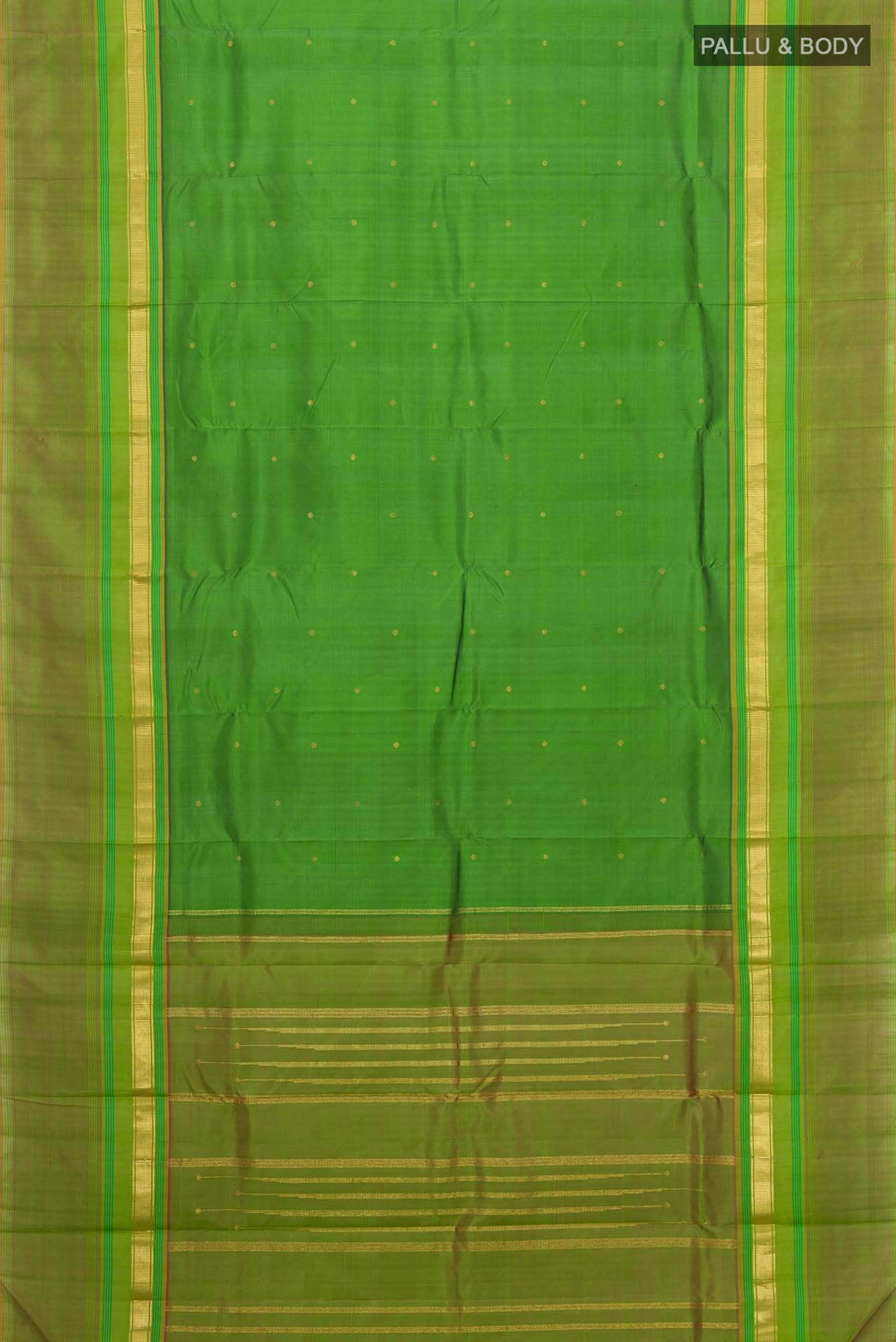Green Kanchipuram Silk Saree