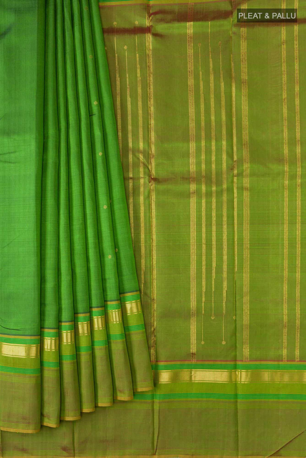 Green Kanchipuram Silk Saree