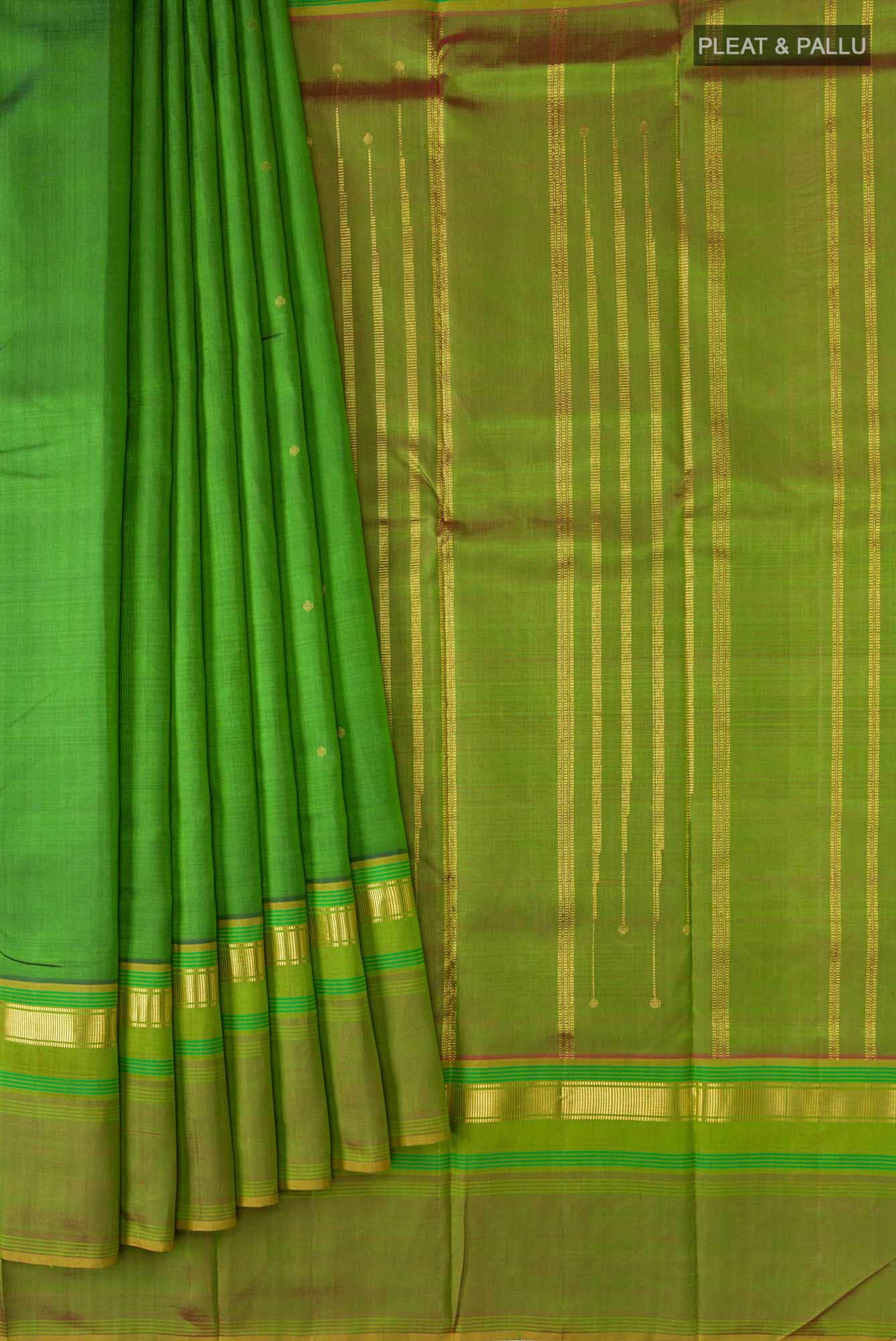 Green Kanchipuram Silk Saree