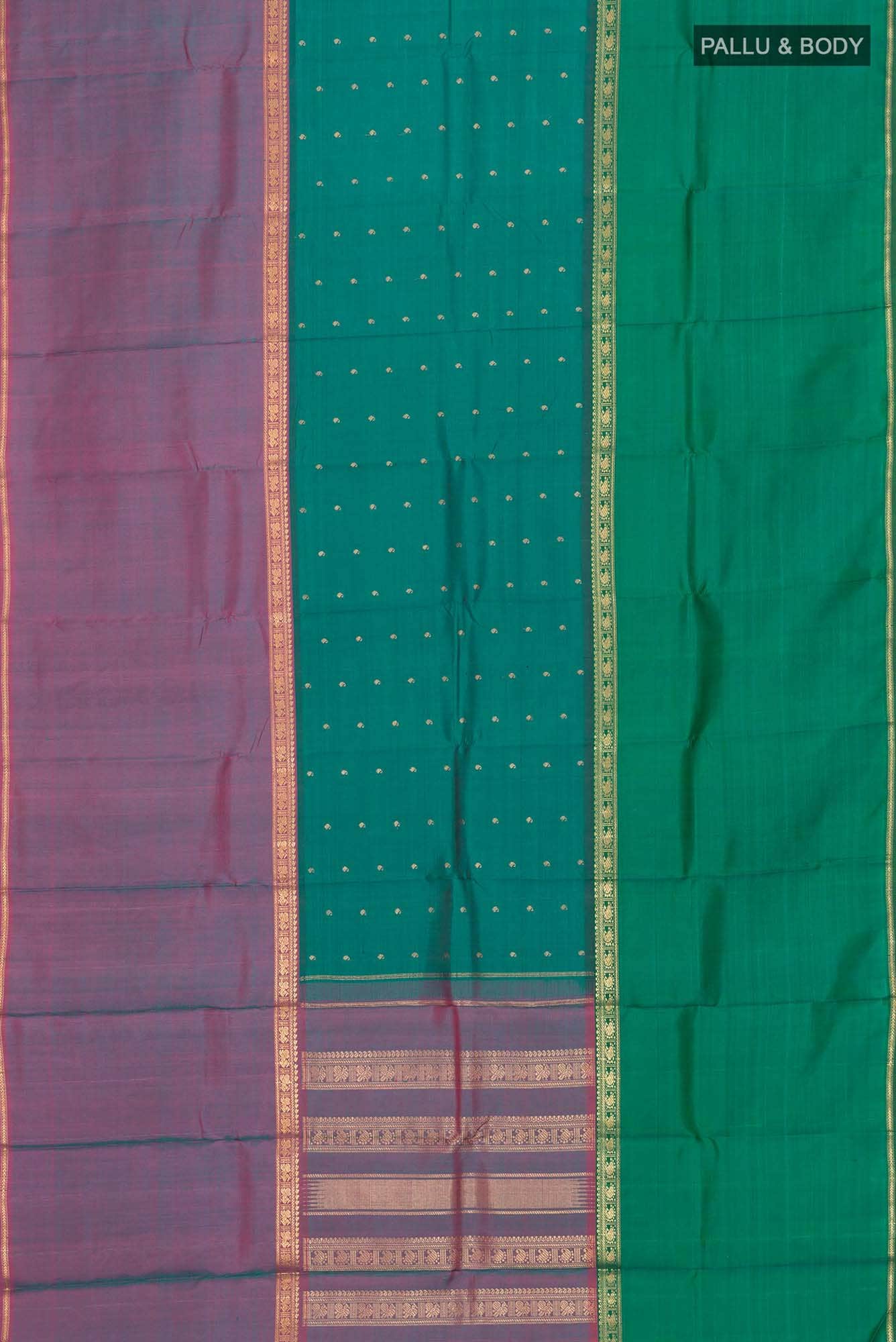 Green Kanchipuram Silk Saree