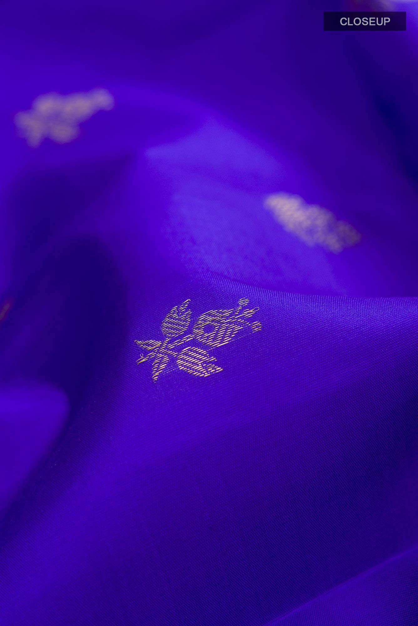 Blue Kanchipuram Silk Saree