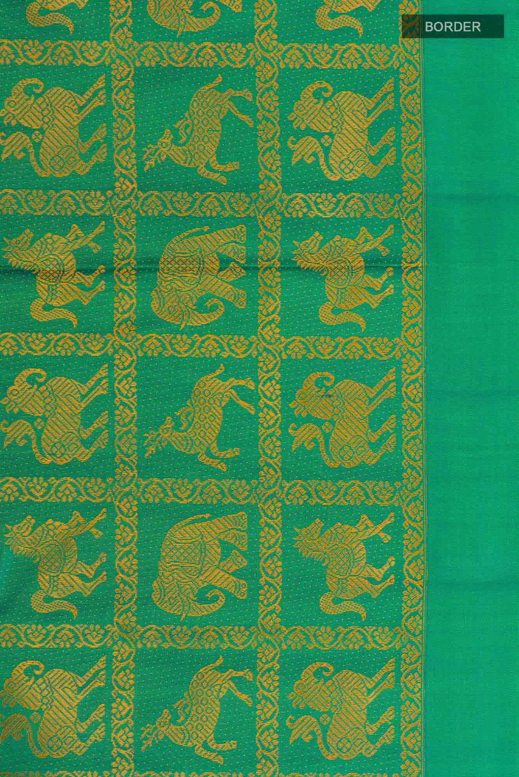 Green Kanchipuram Silk Saree