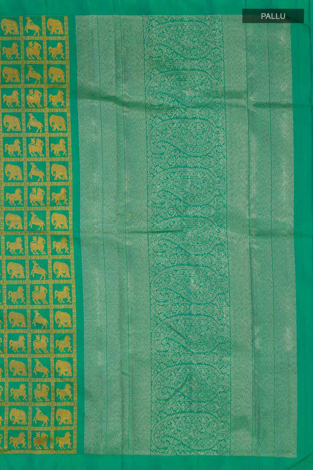 Green Kanchipuram Silk Saree