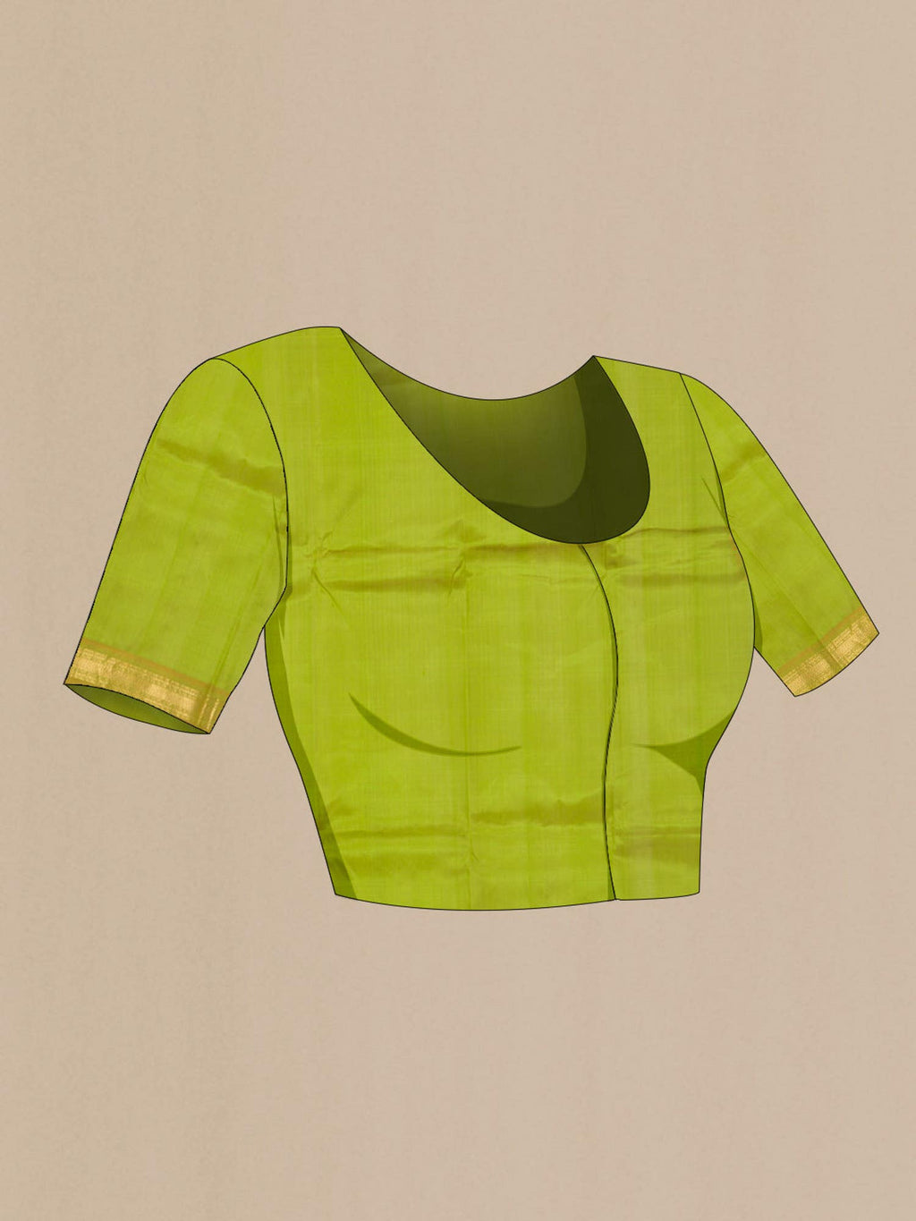 Green Kanchipuram Silk Saree