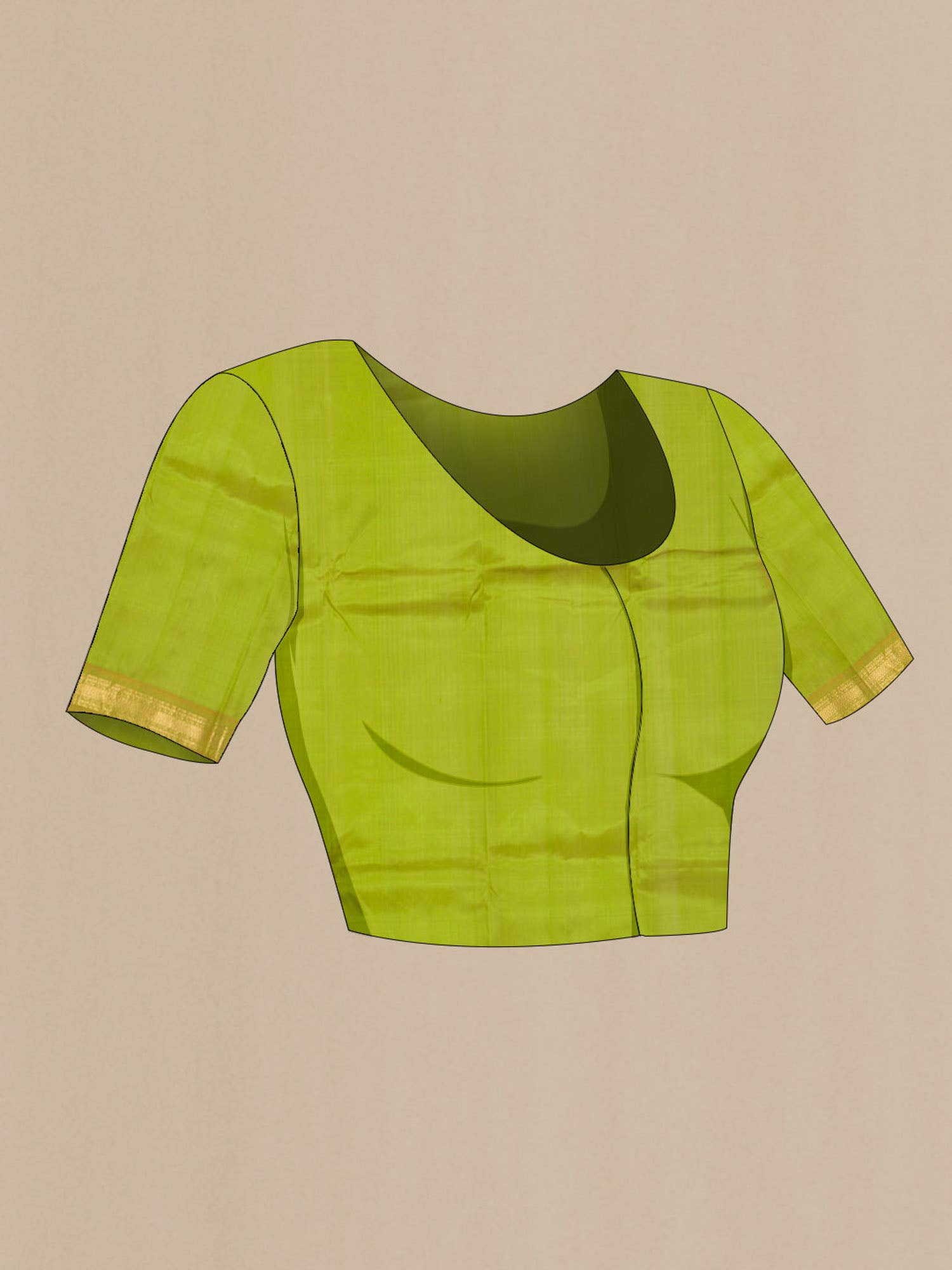 Green Kanchipuram Silk Saree