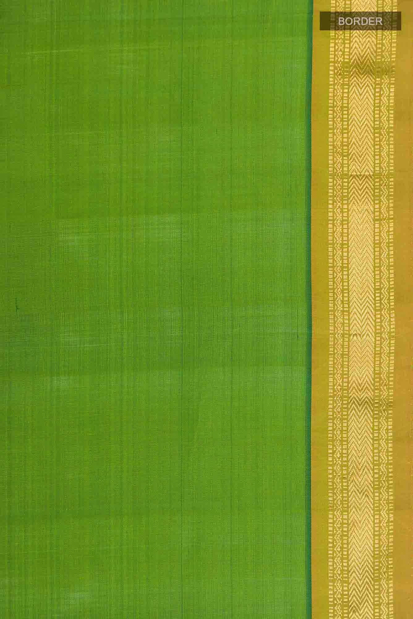 Green Kanchipuram Silk Saree