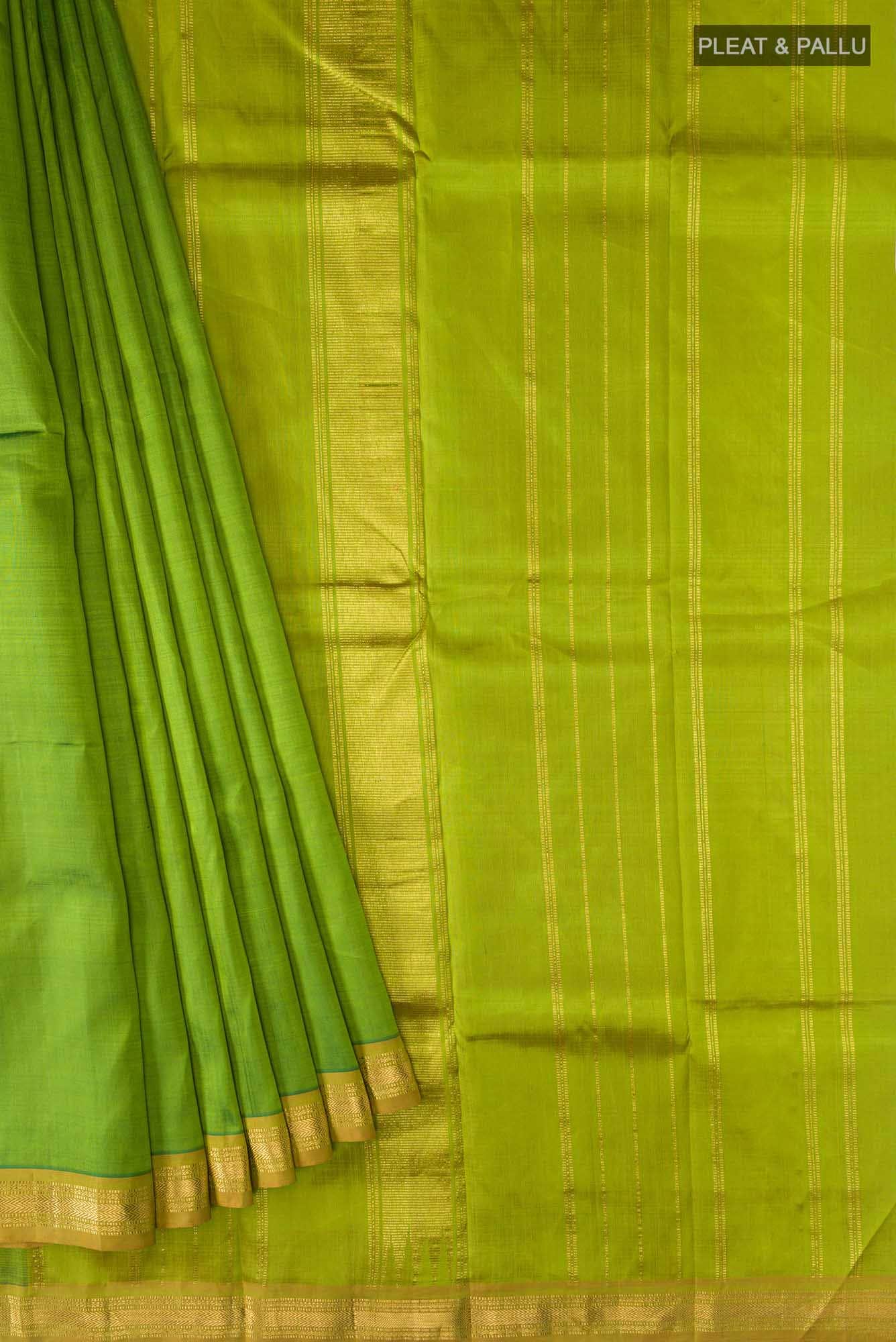 Green Kanchipuram Silk Saree
