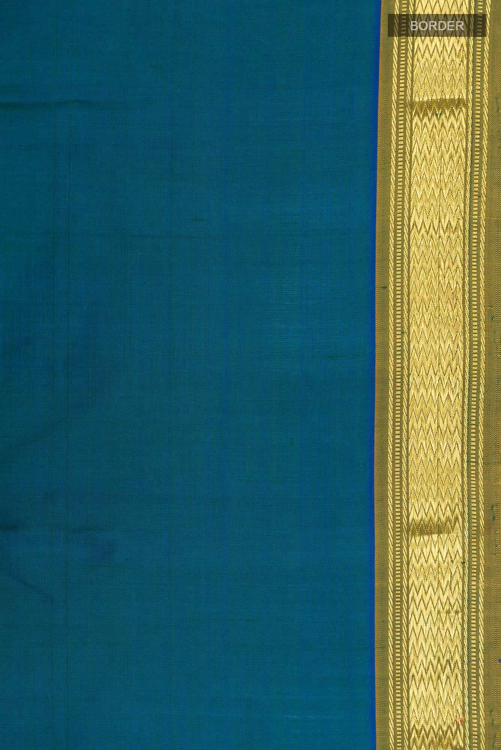 Blue Kanchipuram Silk Saree