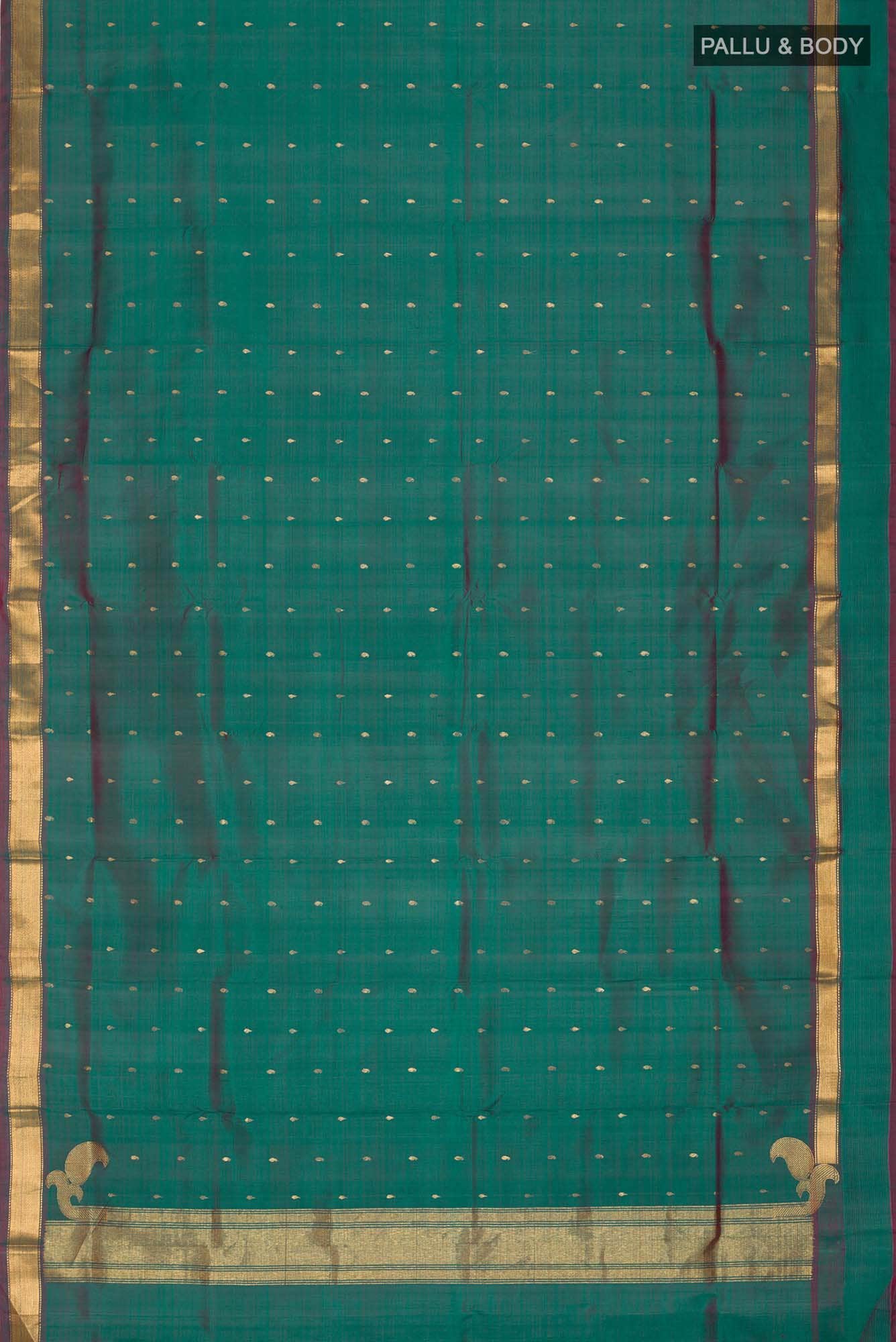 Green Kanchipuram Silk Saree