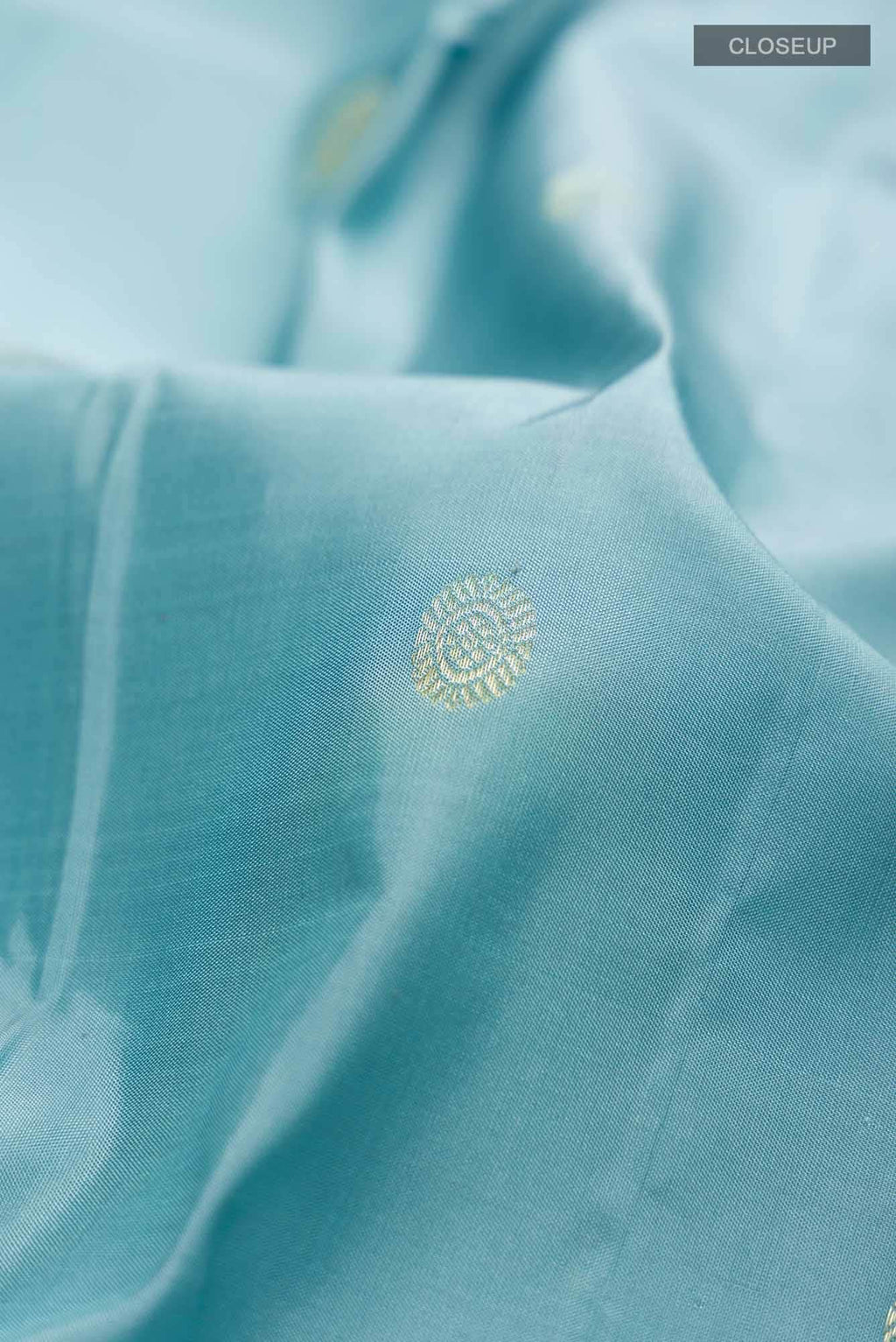 Blue Kanchipuram Silk Saree