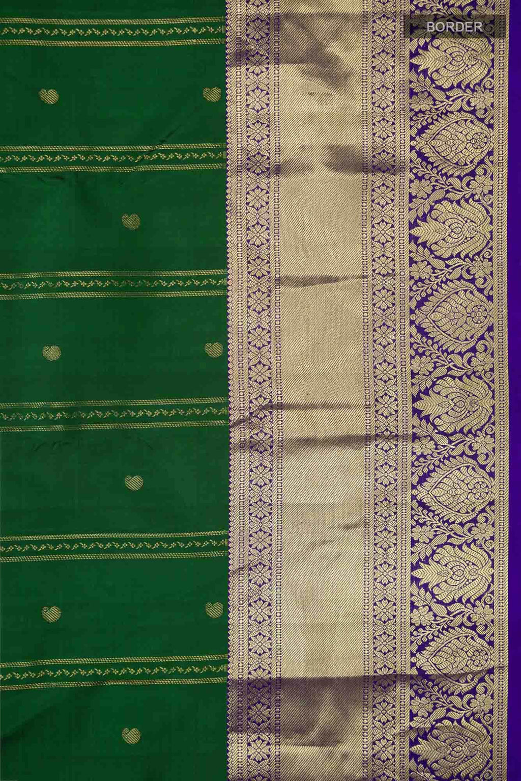 Green Kanchipuram Silk Saree