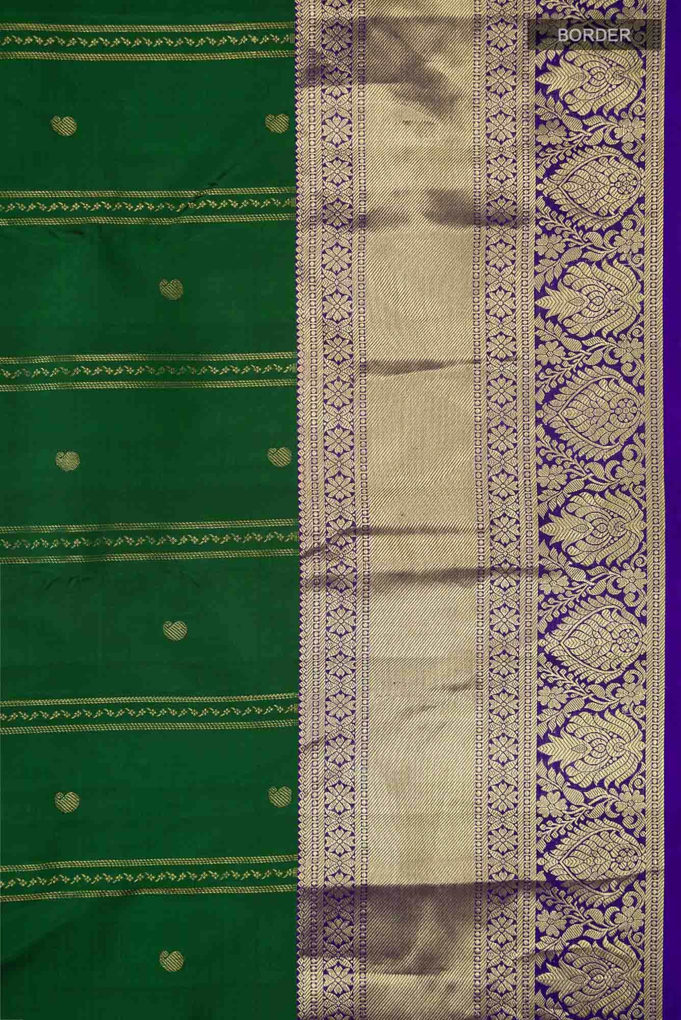 Green Kanchipuram Silk Saree