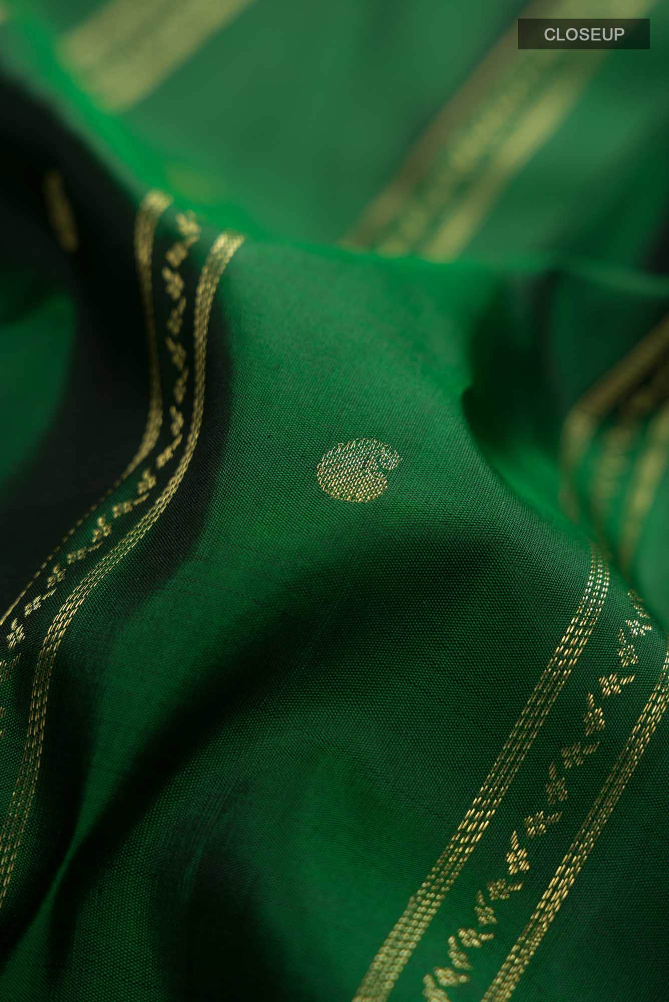 Green Kanchipuram Silk Saree