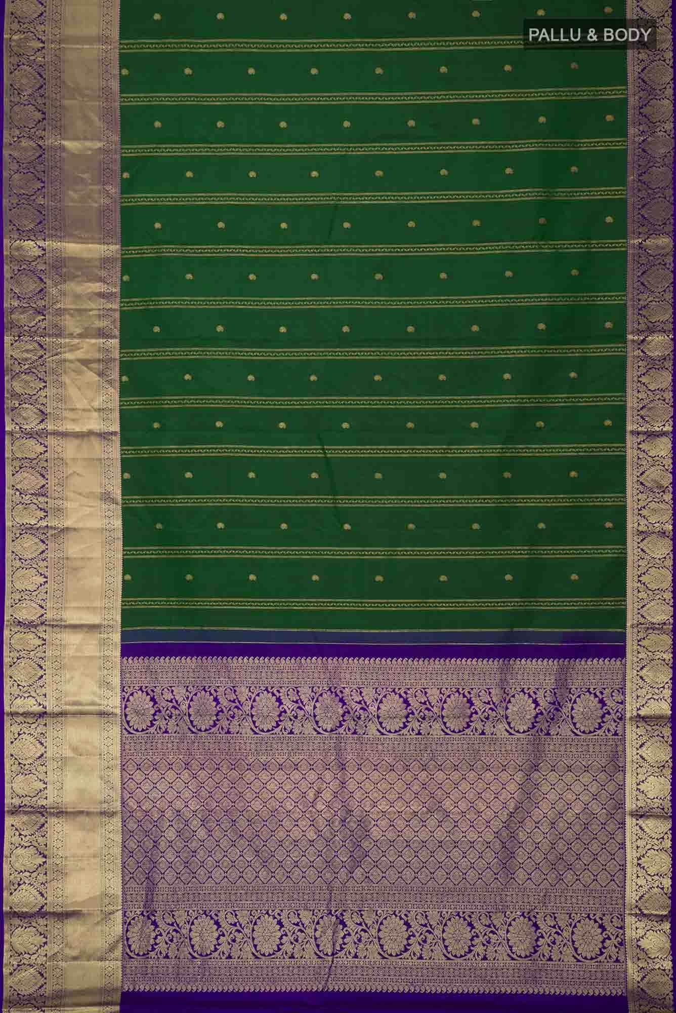 Green Kanchipuram Silk Saree