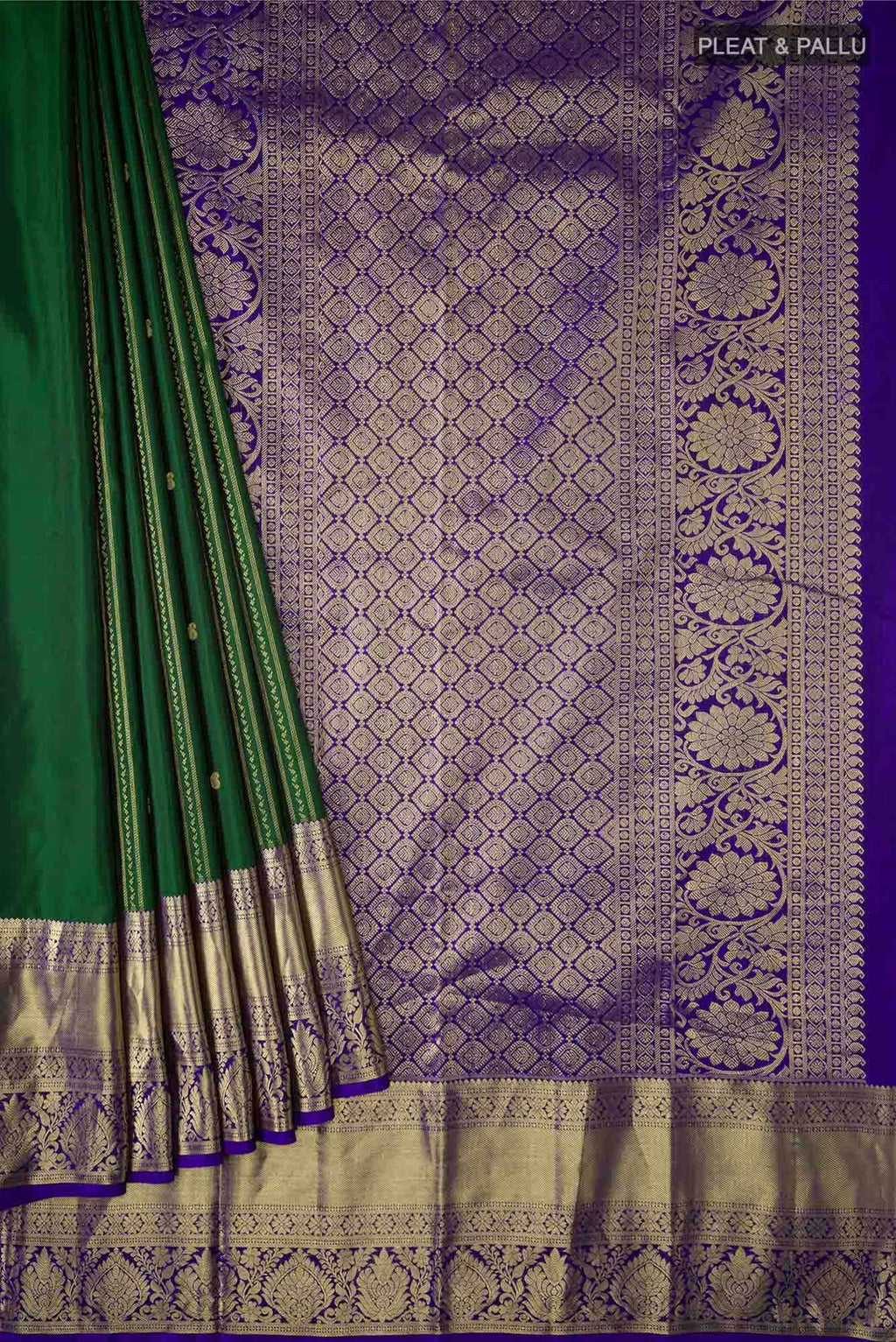 Green Kanchipuram Silk Saree