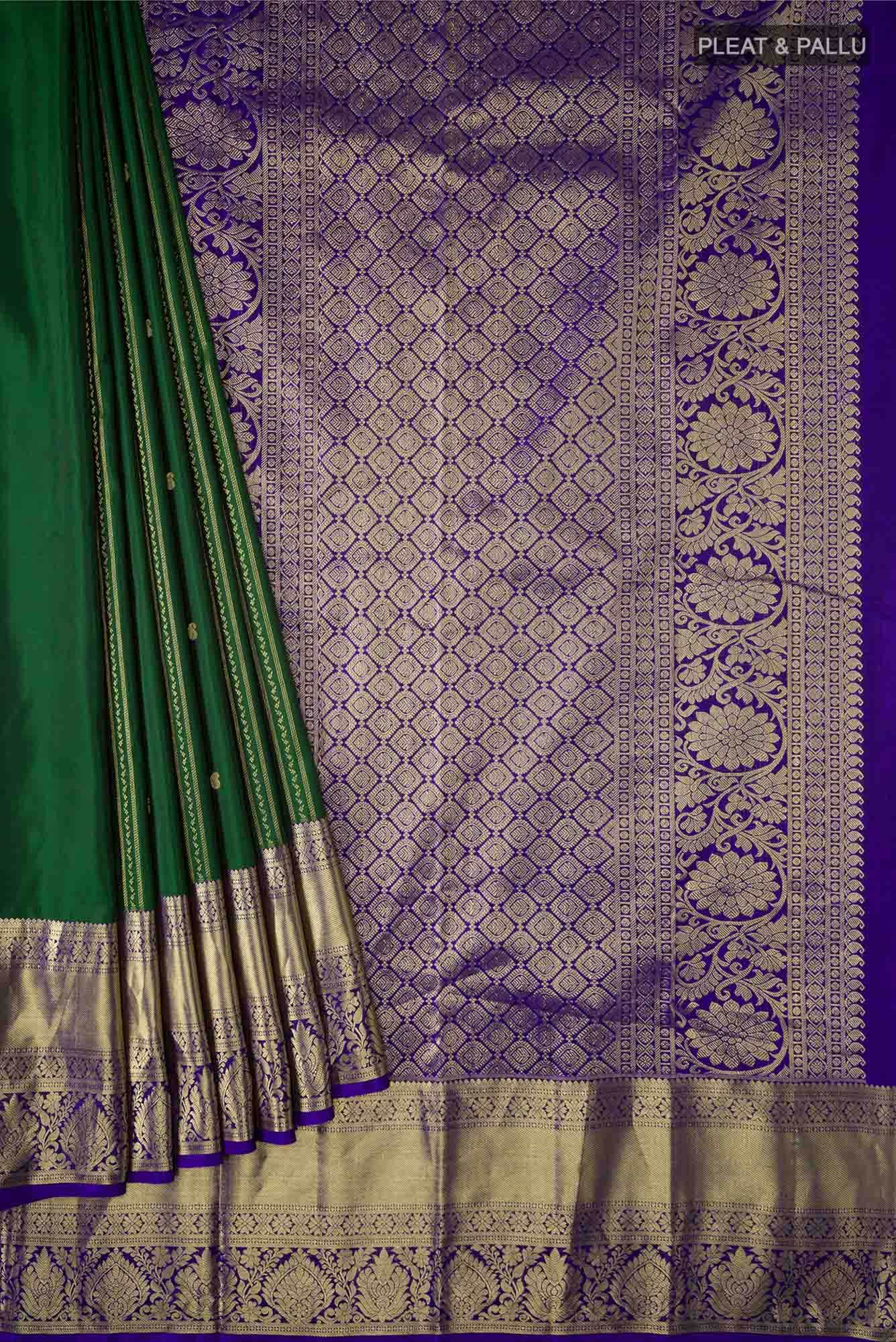 Green Kanchipuram Silk Saree