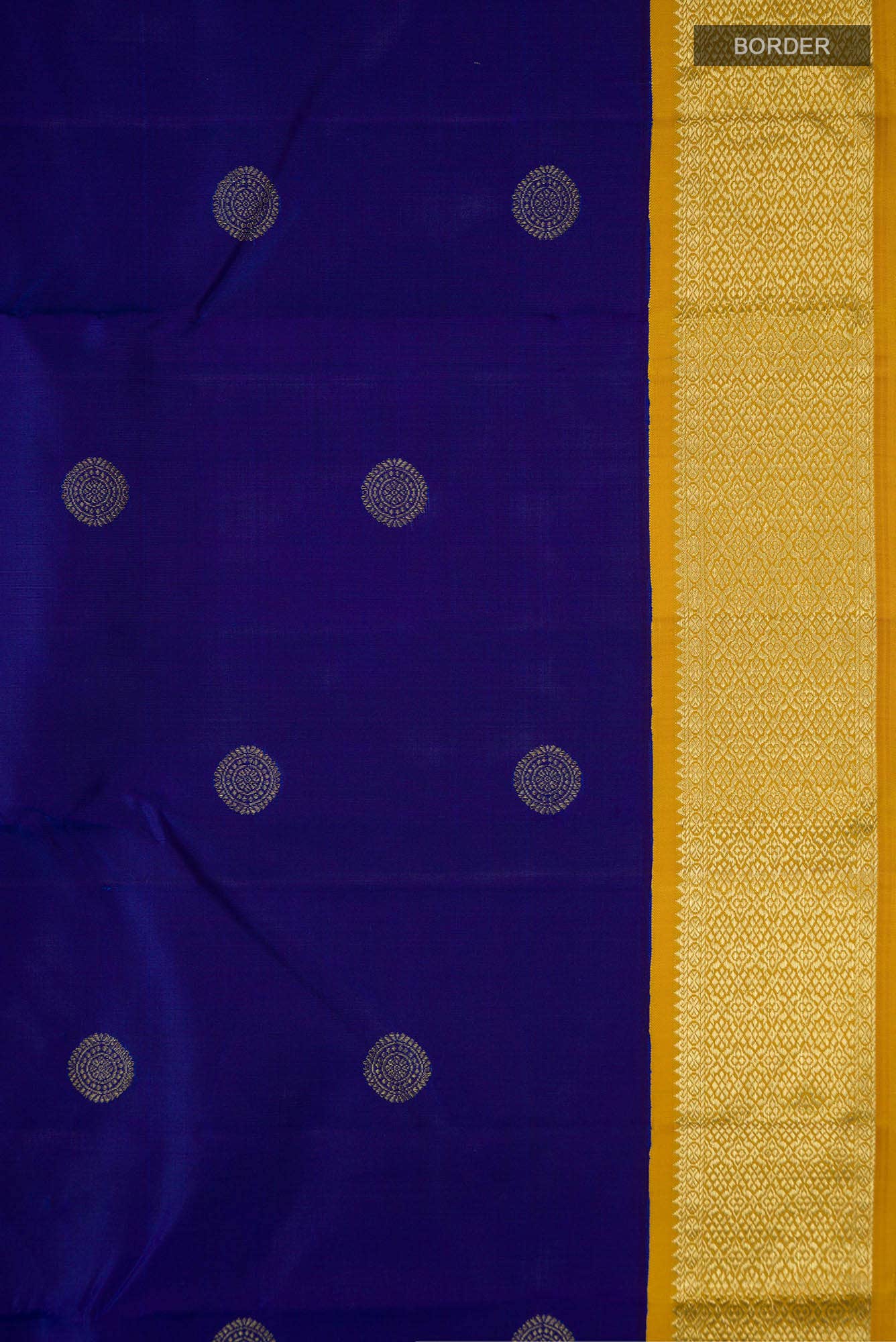 Blue Kanchipuram Silk Saree