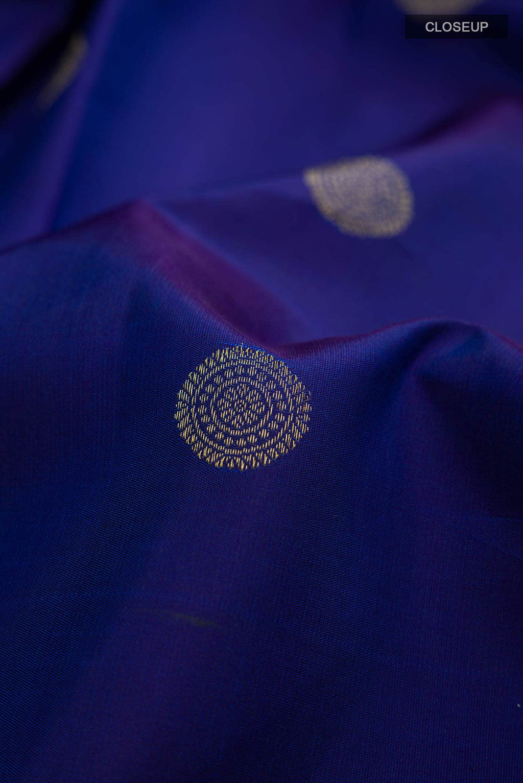 Blue Kanchipuram Silk Saree