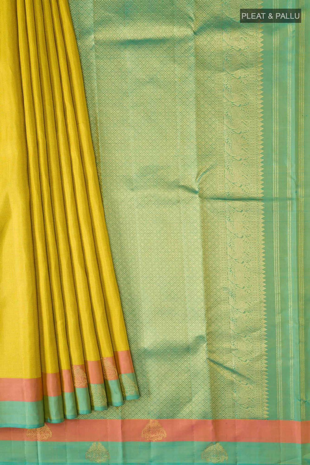 Green Kanchipuram Silk Saree